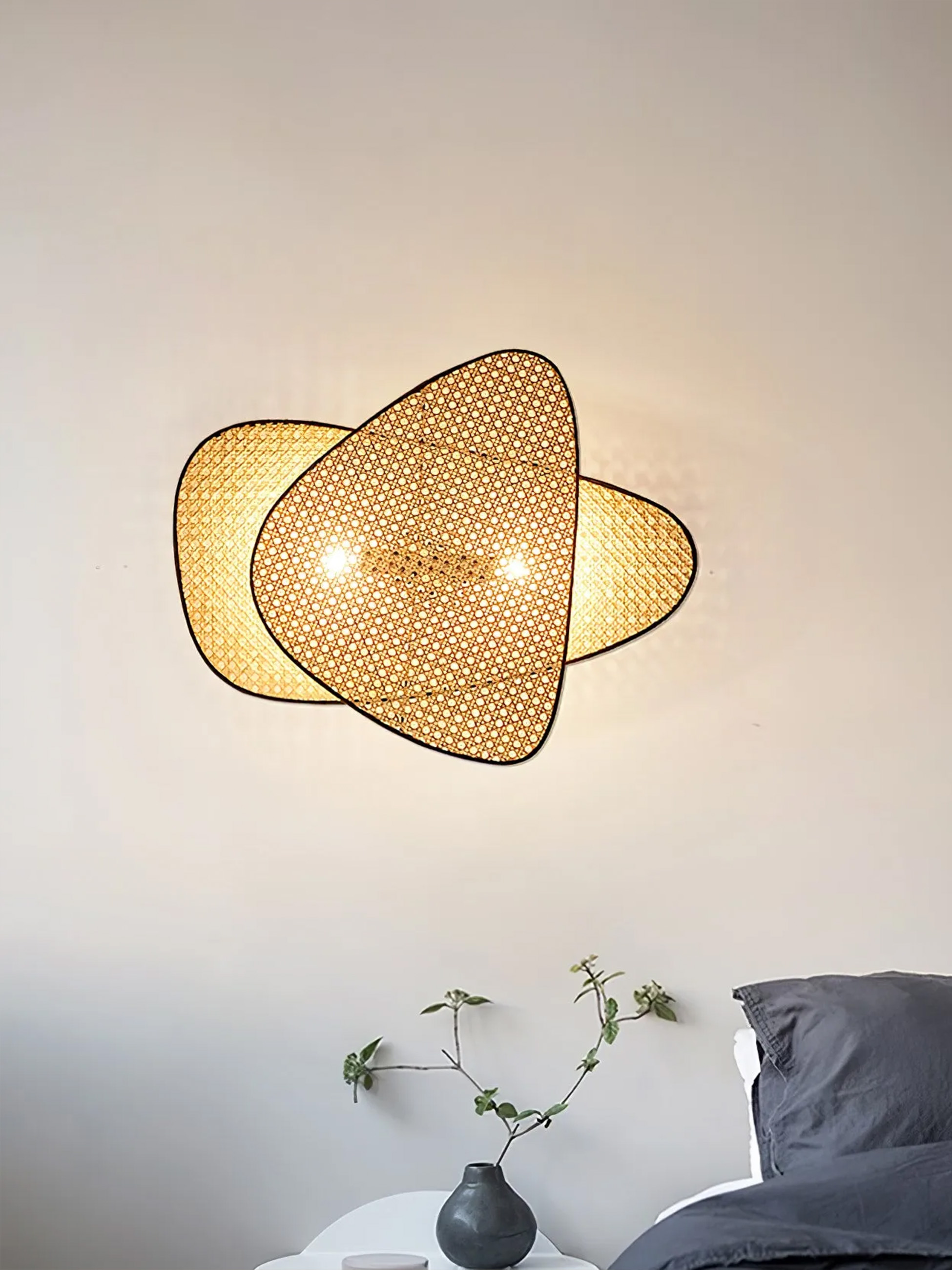 Screen Cannage Sconce