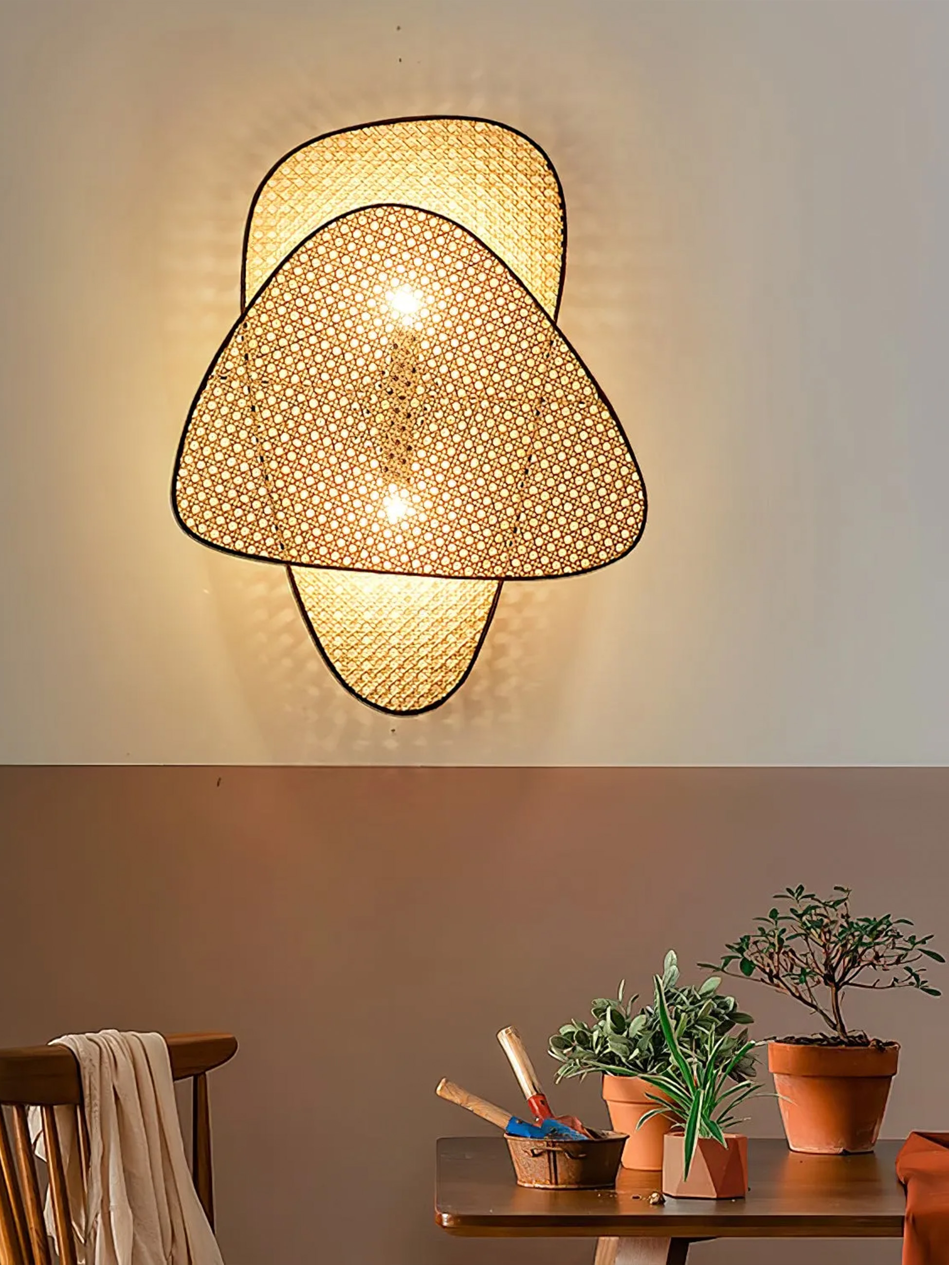 Screen Cannage Sconce