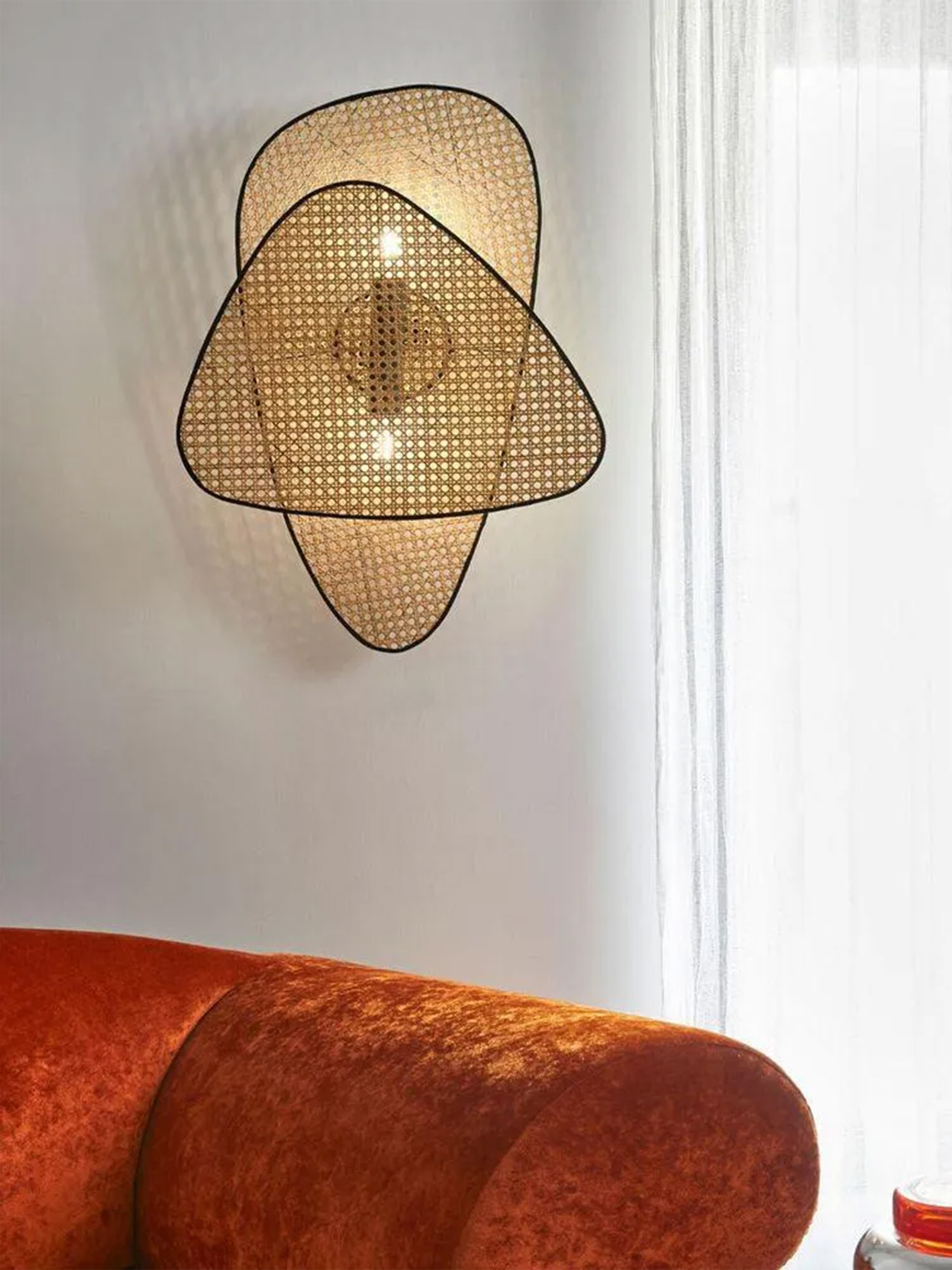 Screen Cannage Sconce