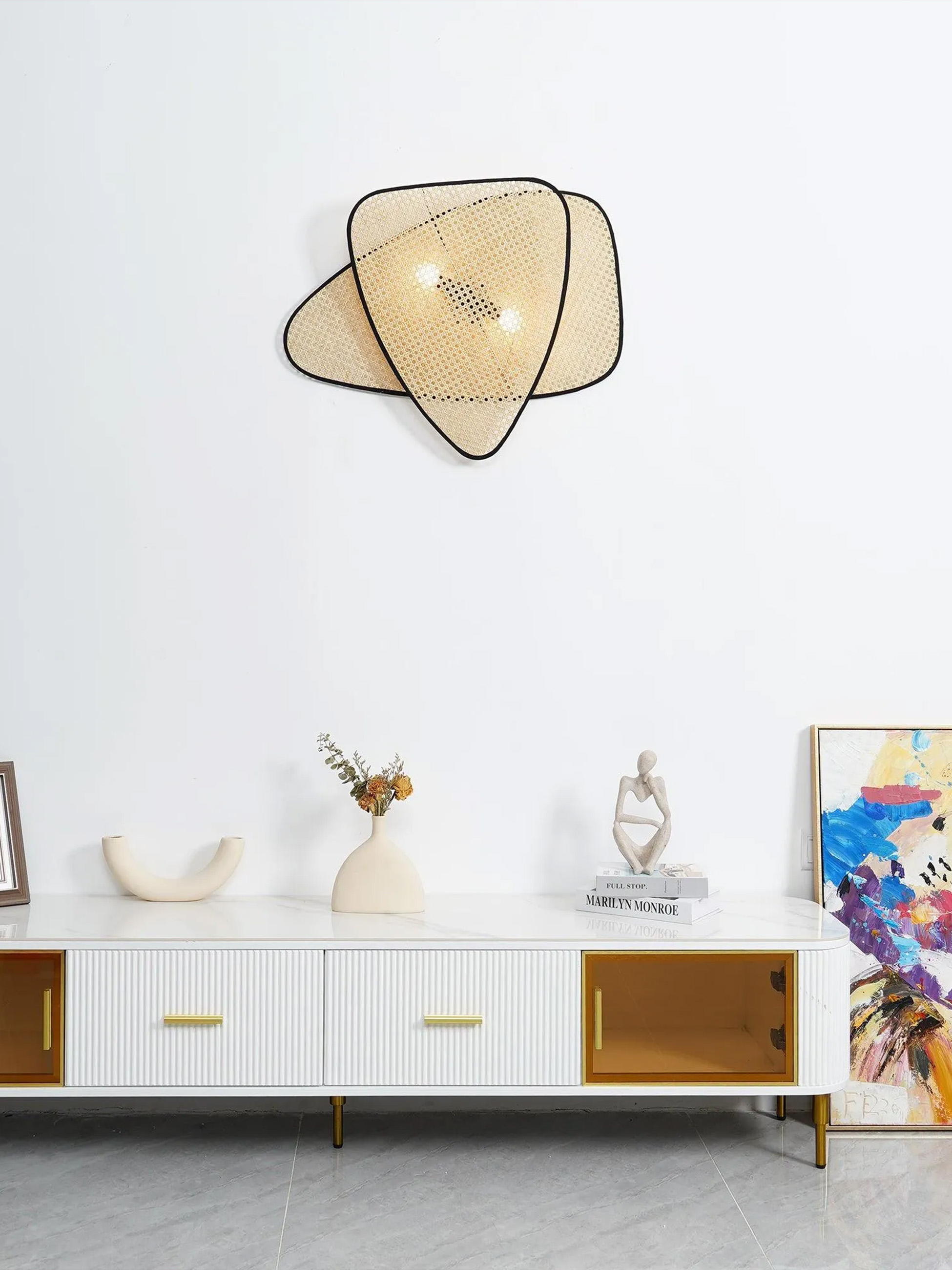 Screen Cannage Sconce