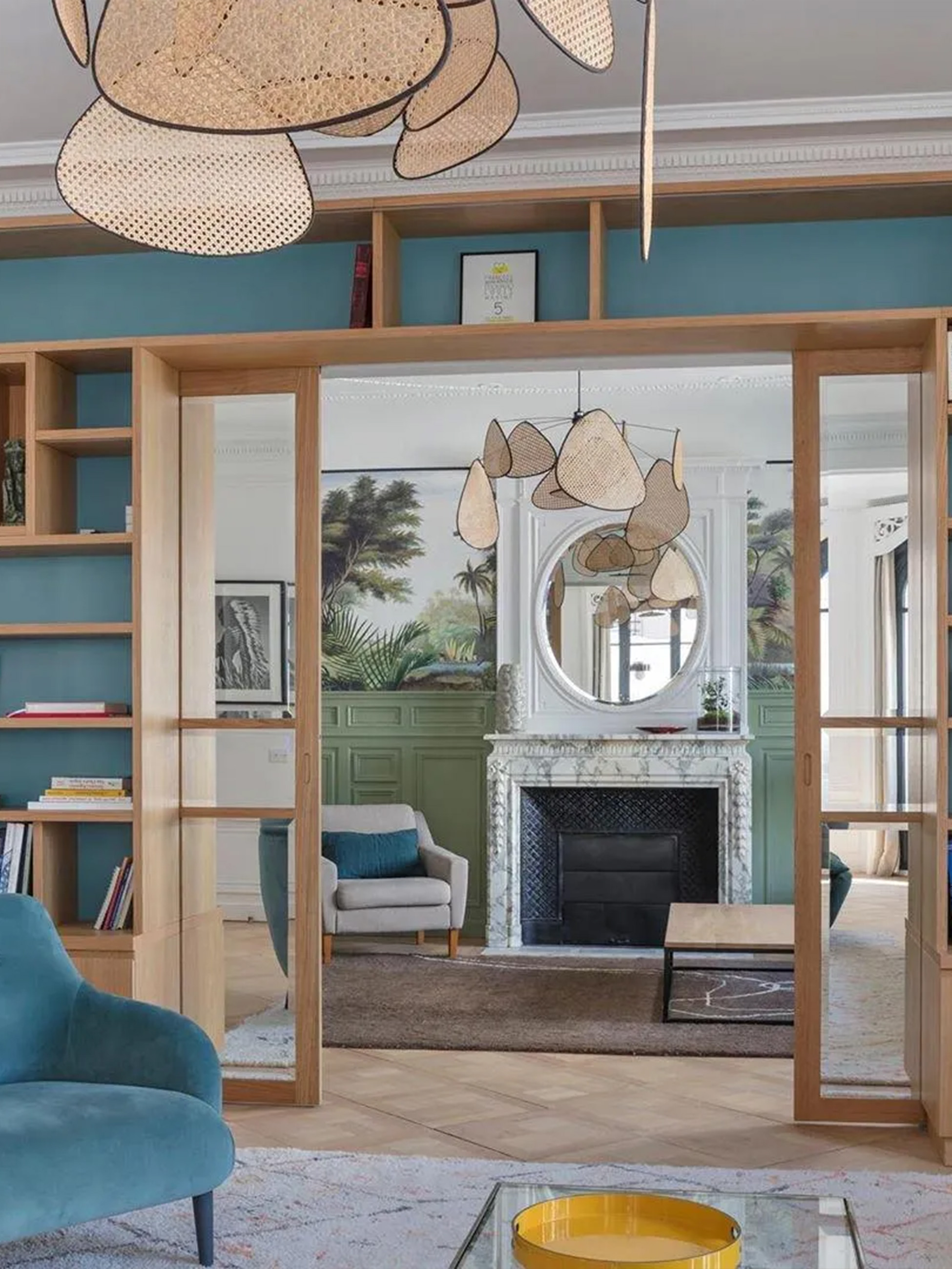 Screen Cannage Suspension