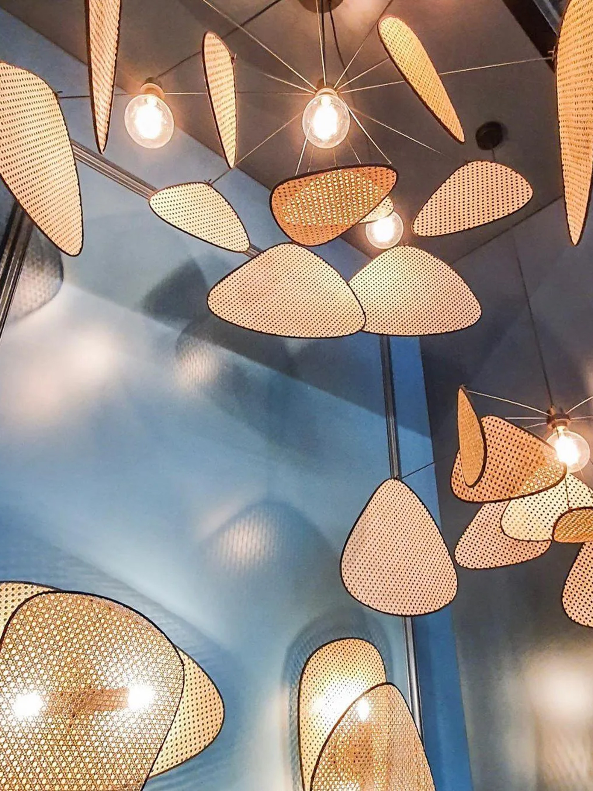 Screen Cannage Suspension