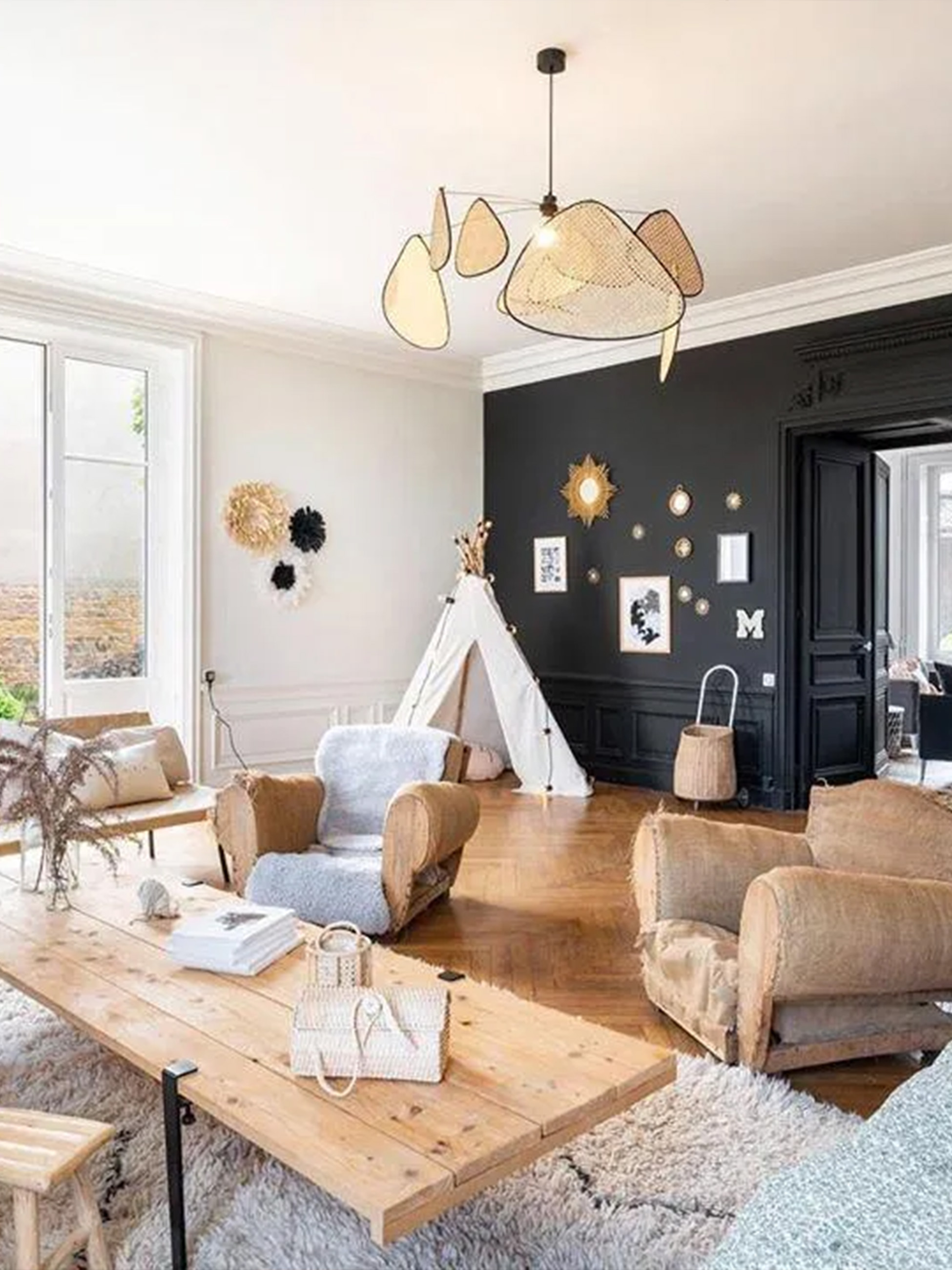 Screen Cannage Suspension