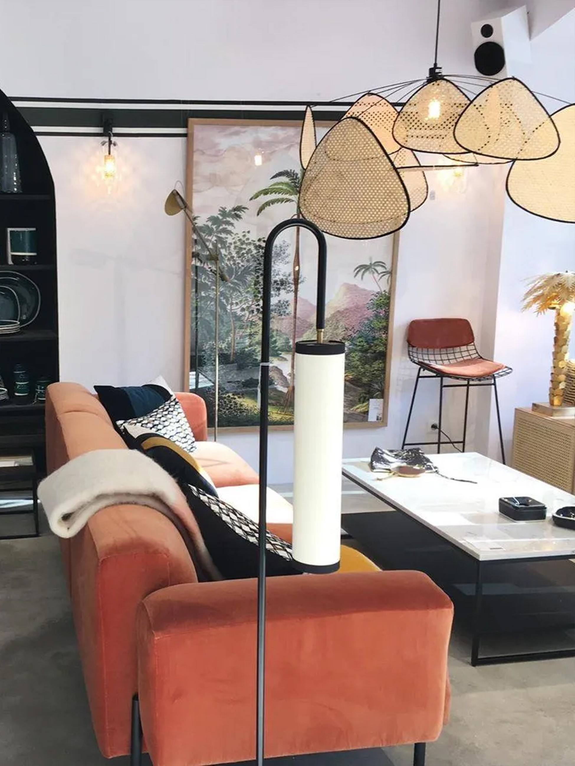 Screen Cannage Suspension