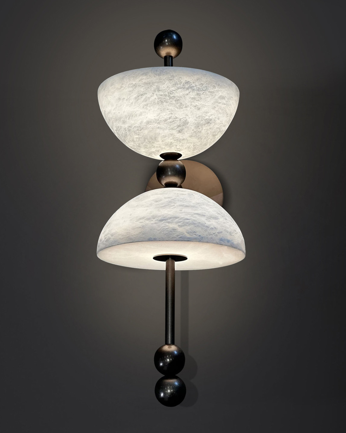 Selene Alabaster Wall Sconce