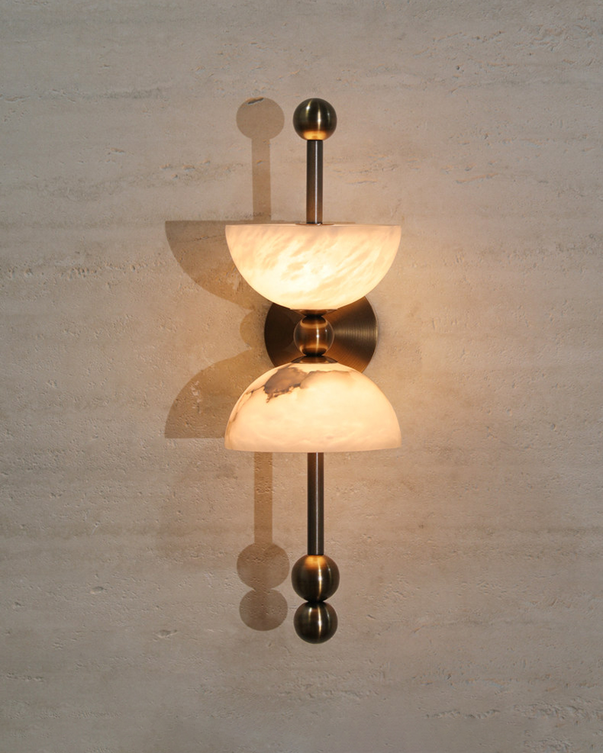 Selene Alabaster Wall Sconce
