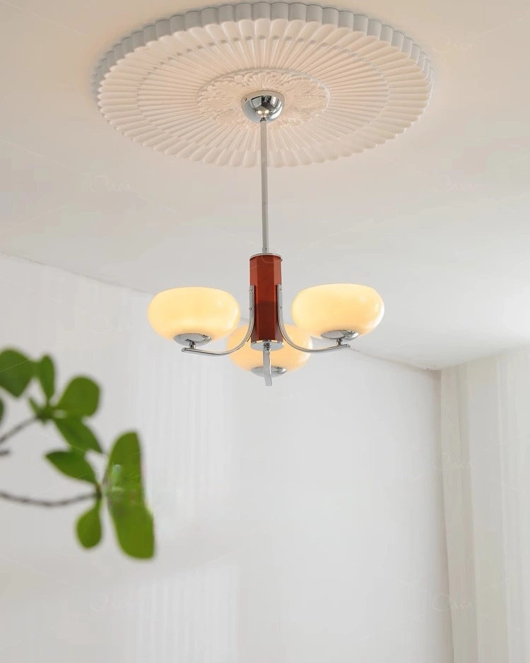 Serene Lotus Chandelier