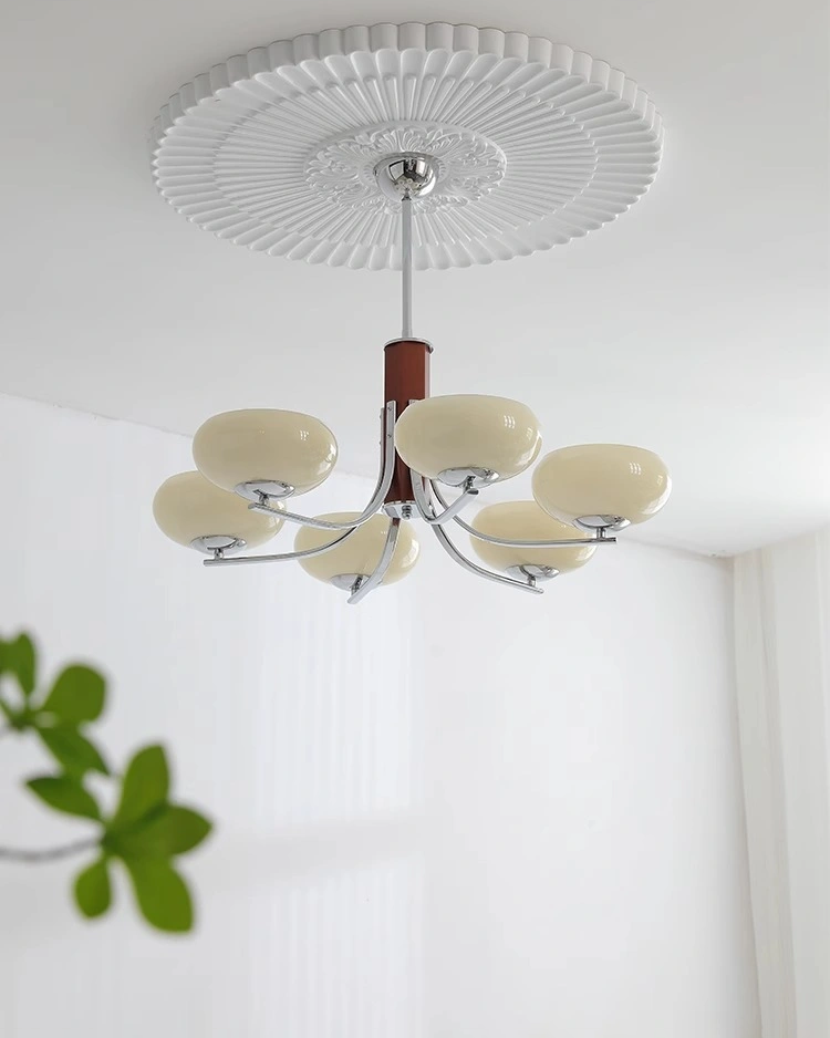Serene Lotus Chandelier