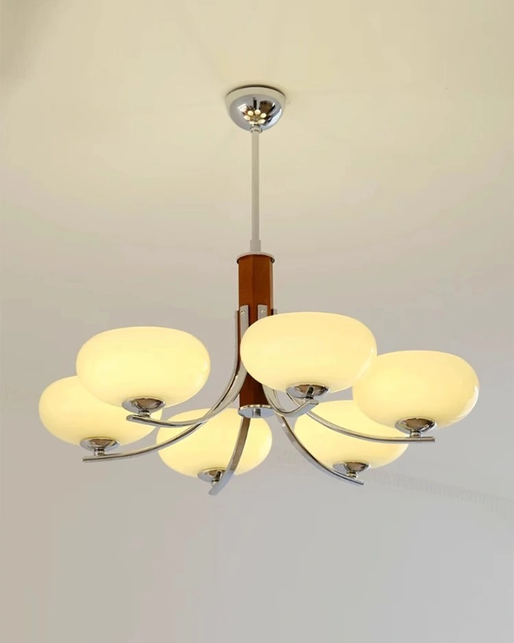 Serene Lotus Chandelier