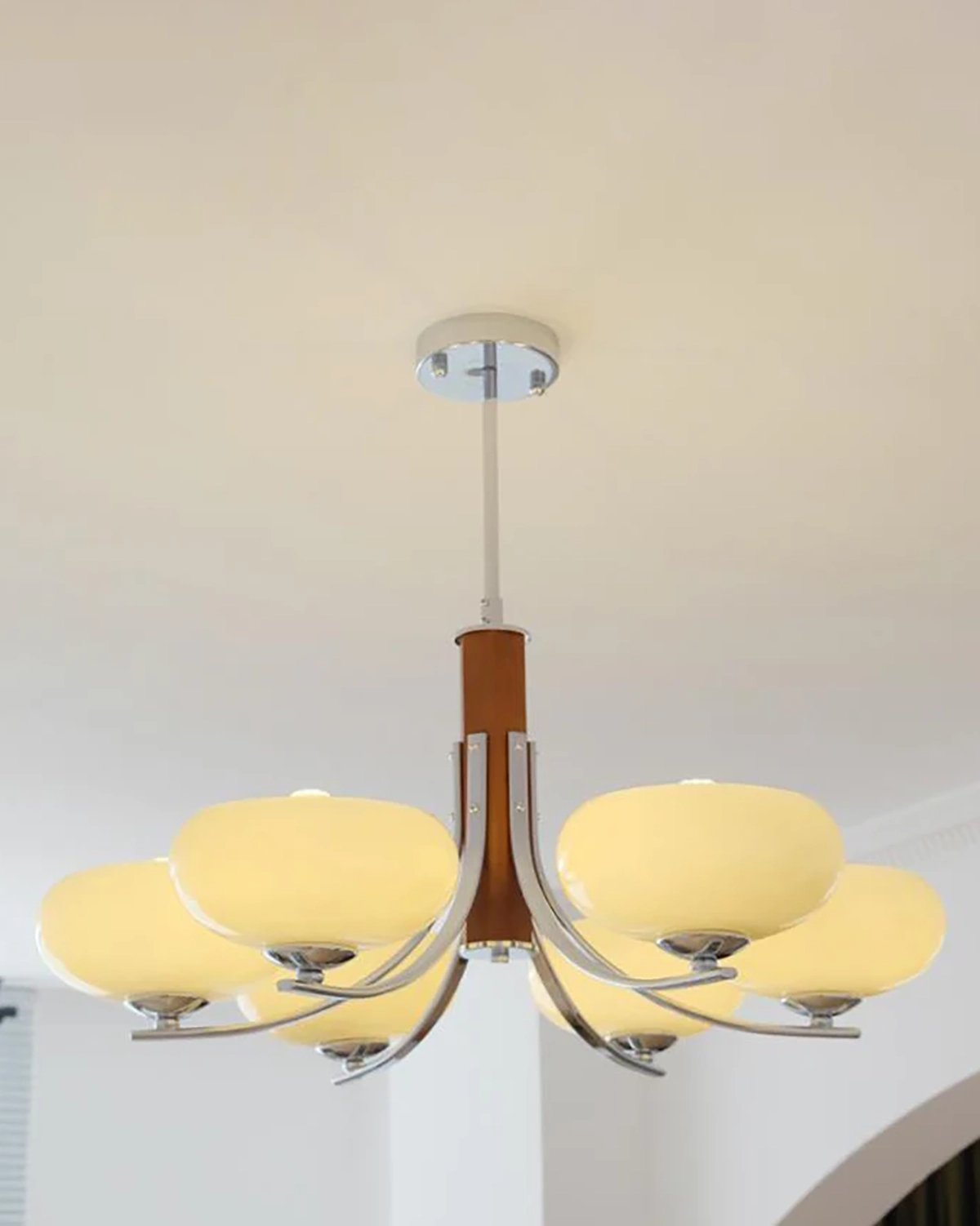 Serene Lotus Chandelier