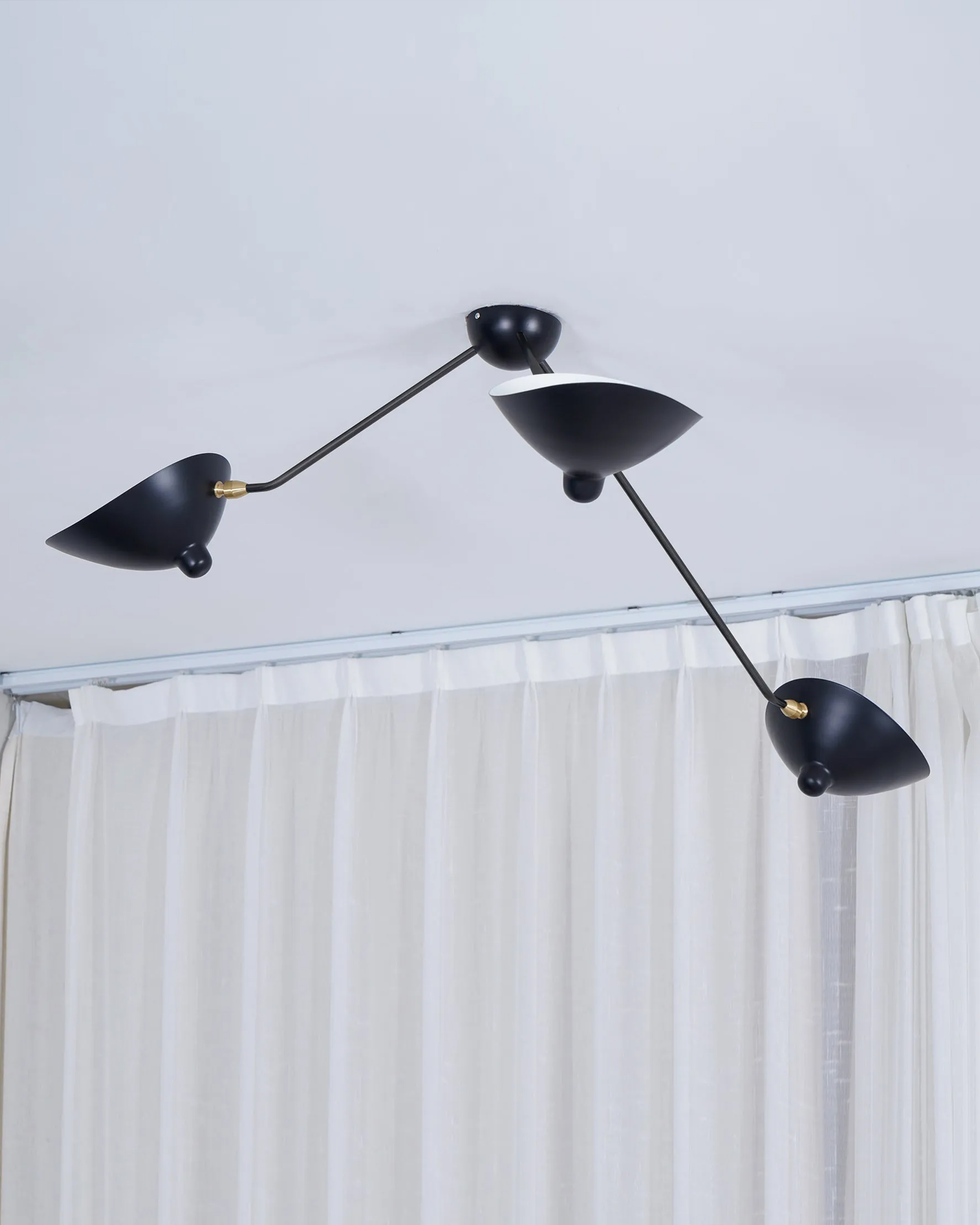 Serge Mouille Ceiling Lamp B