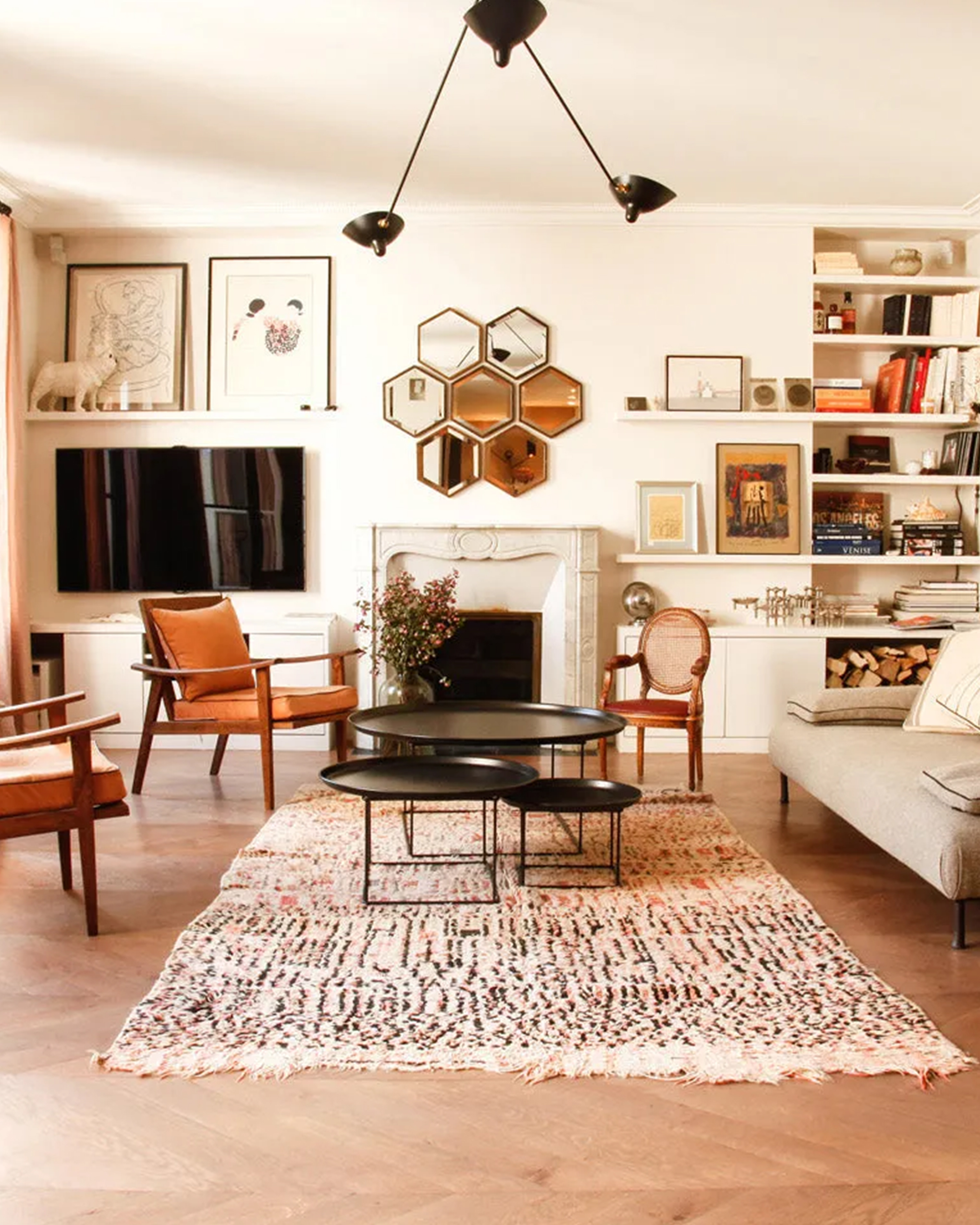 Serge Mouille Ceiling Lamp B