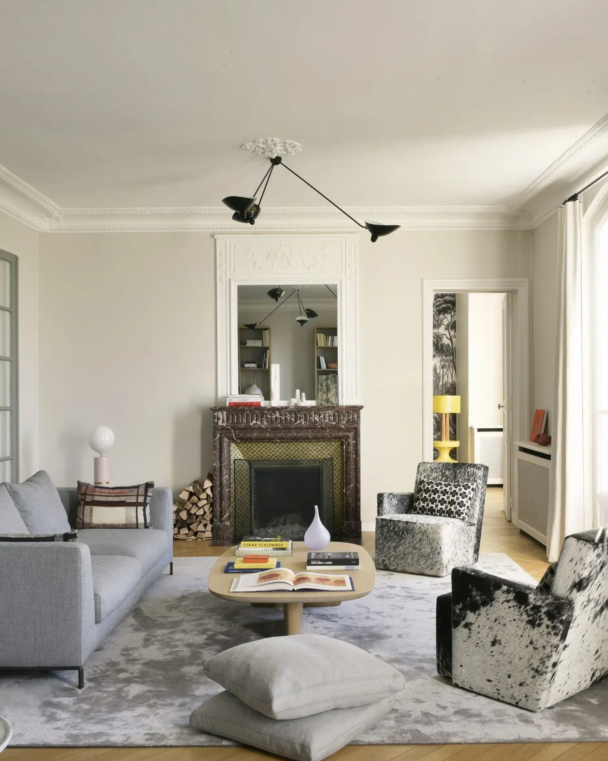 Serge Mouille Ceiling Lamp B