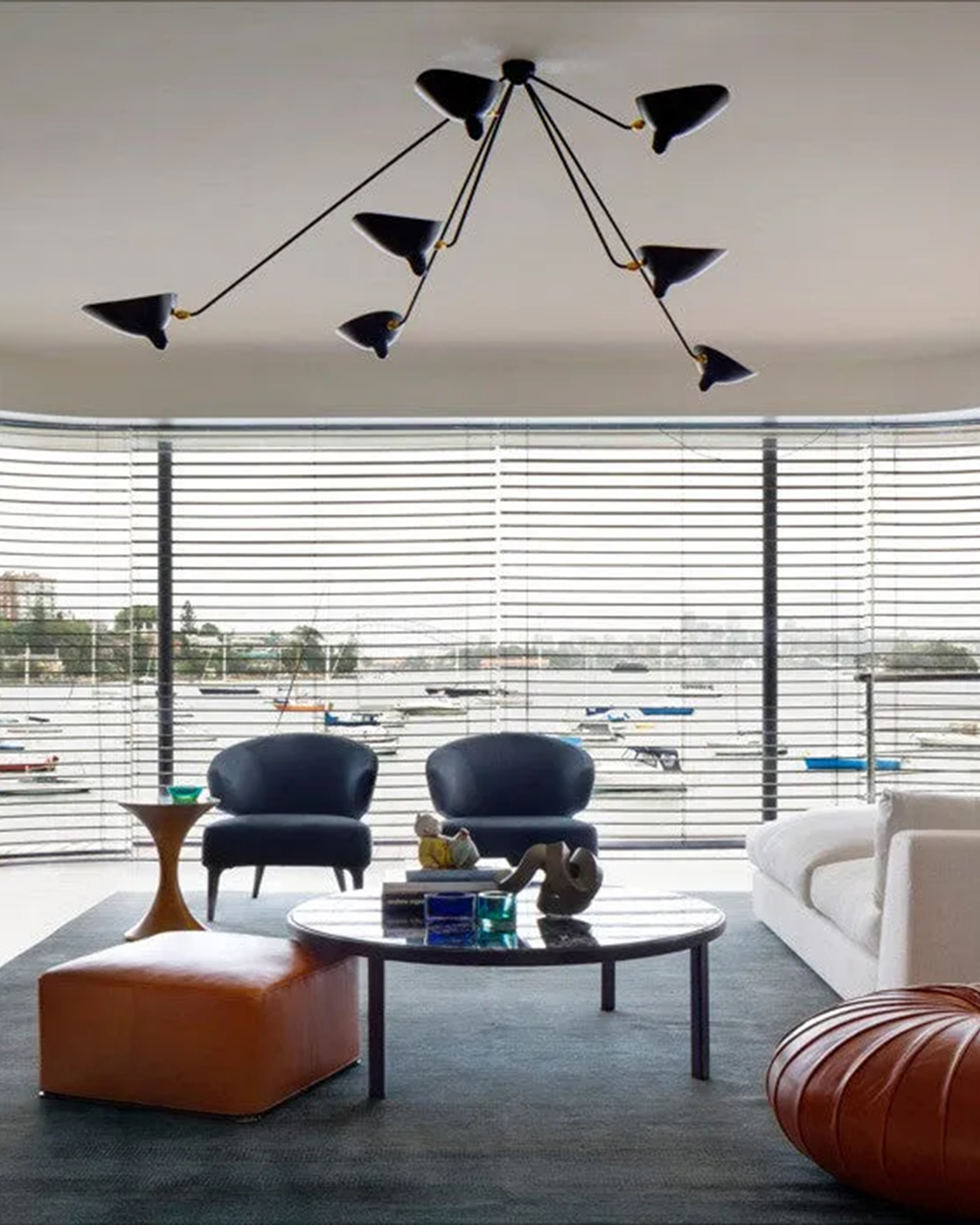 Serge Mouille Ceiling Lamp B