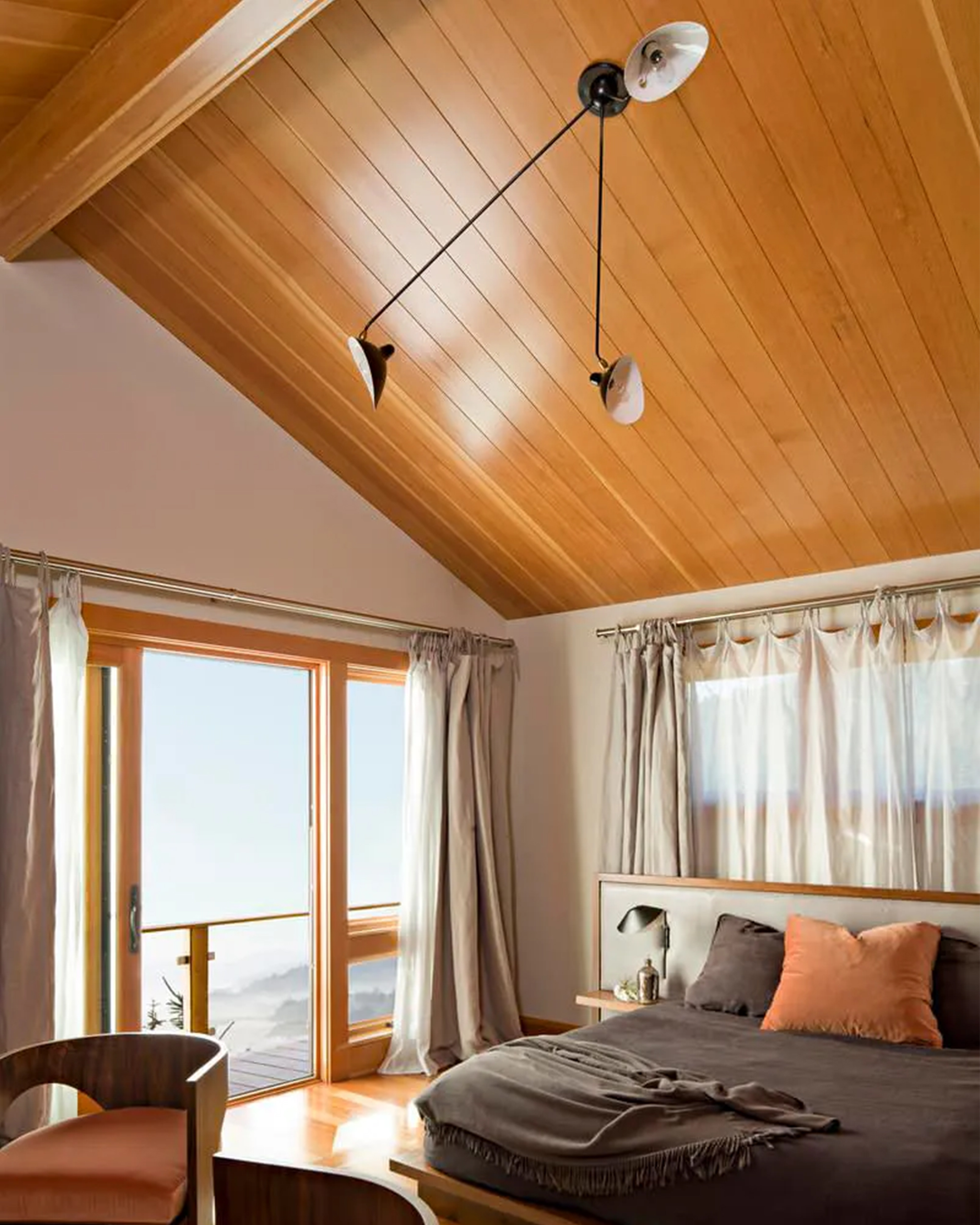 Serge Mouille Ceiling Lamp B