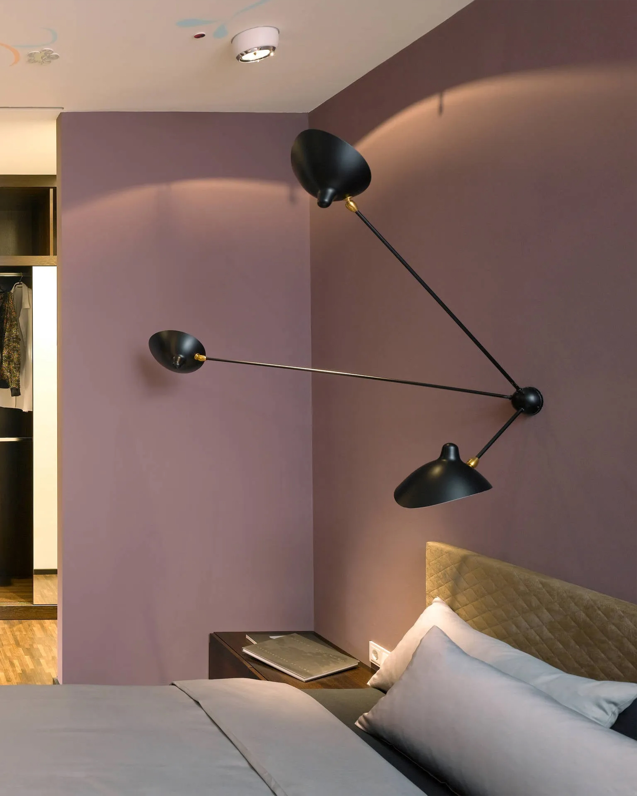 Serge Mouille Ceiling Lamp B