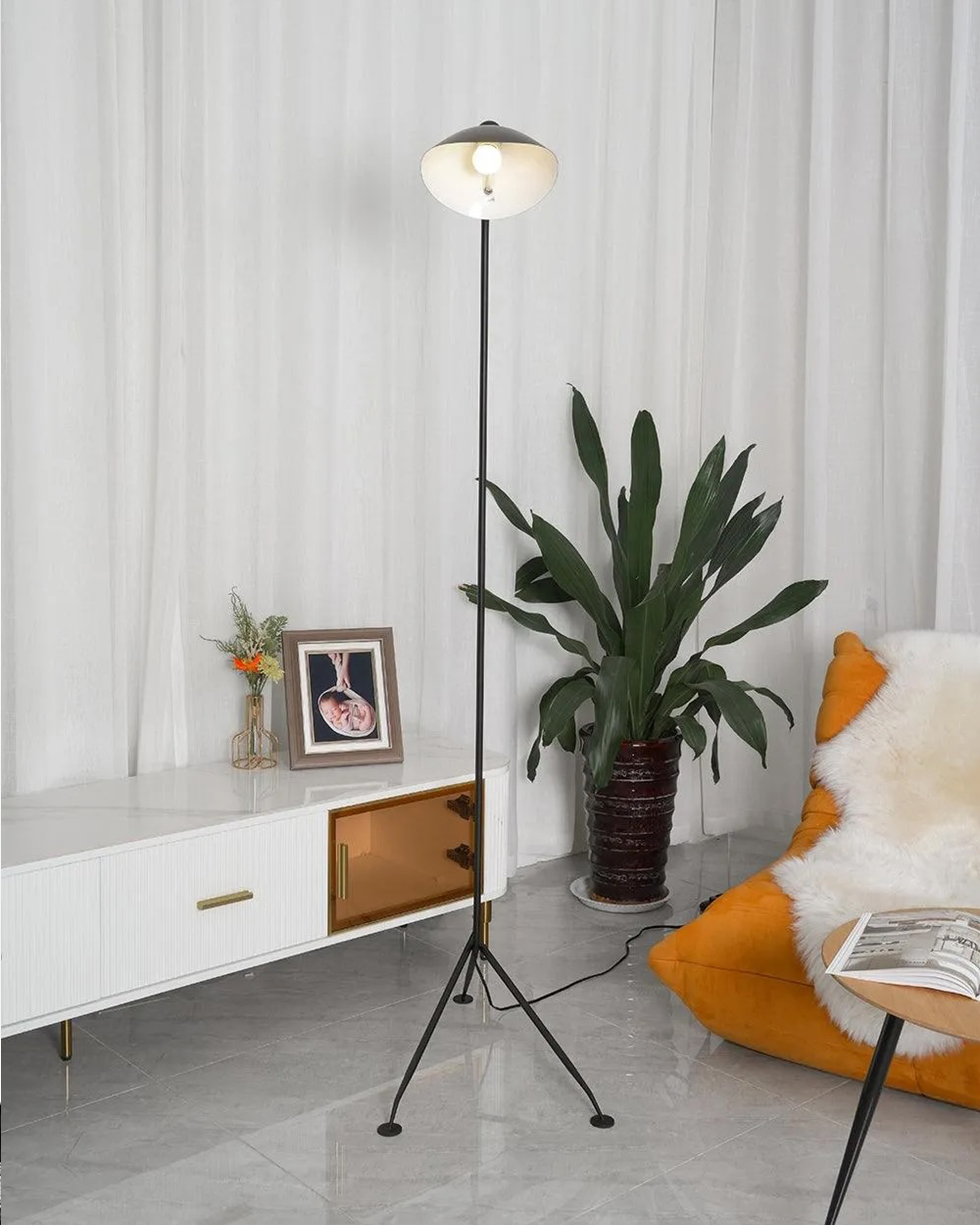 Serge Mouille Floor Lamp