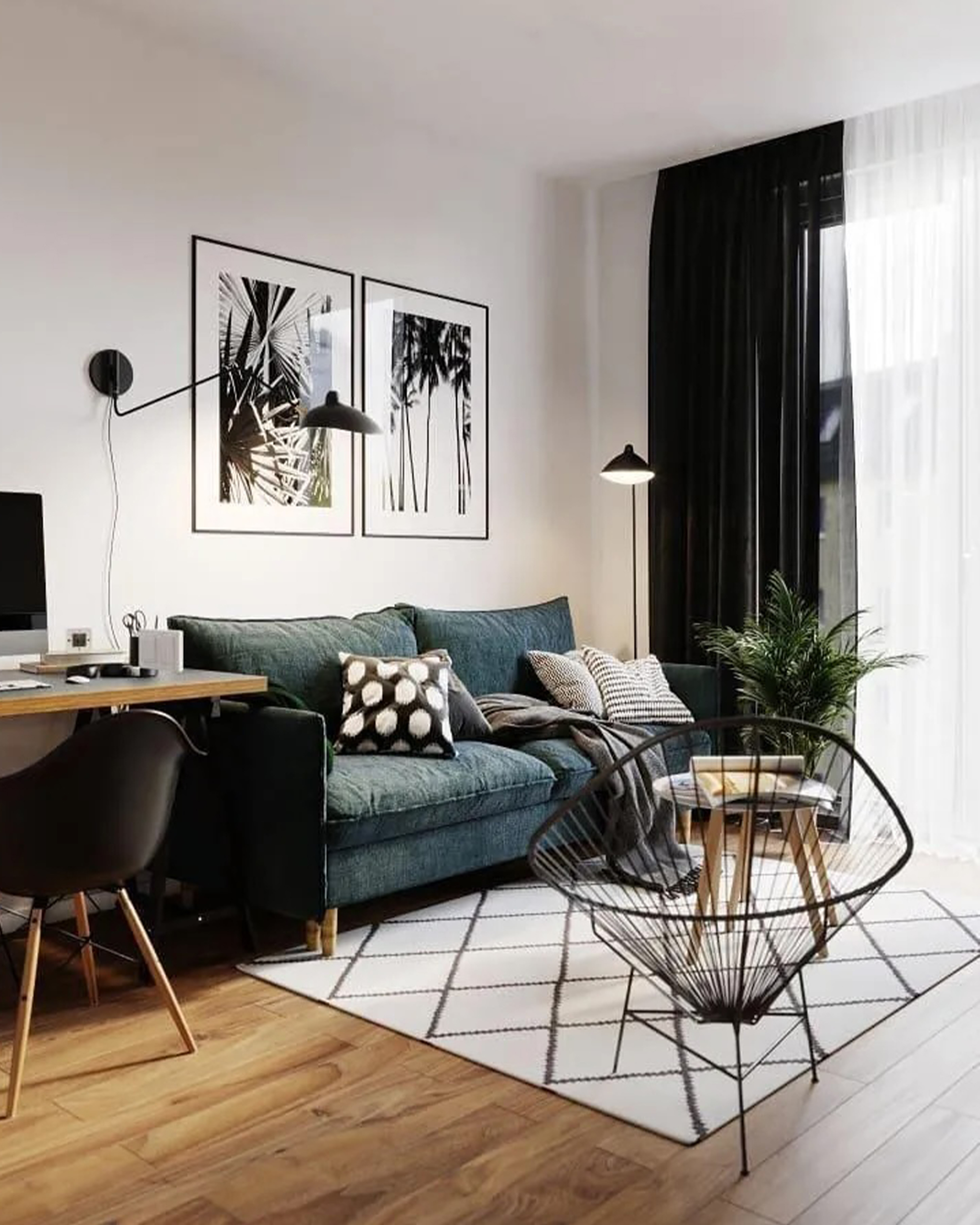 Serge Mouille Floor Lamp