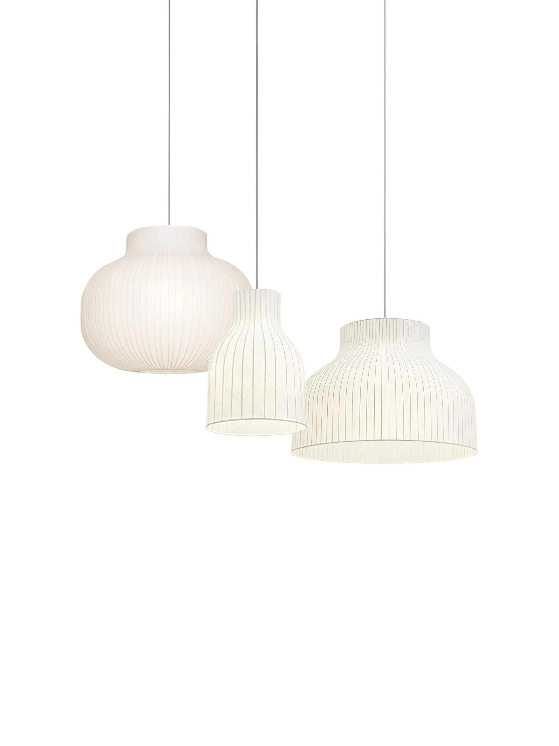 Serica Trio Silk Pendant Collection