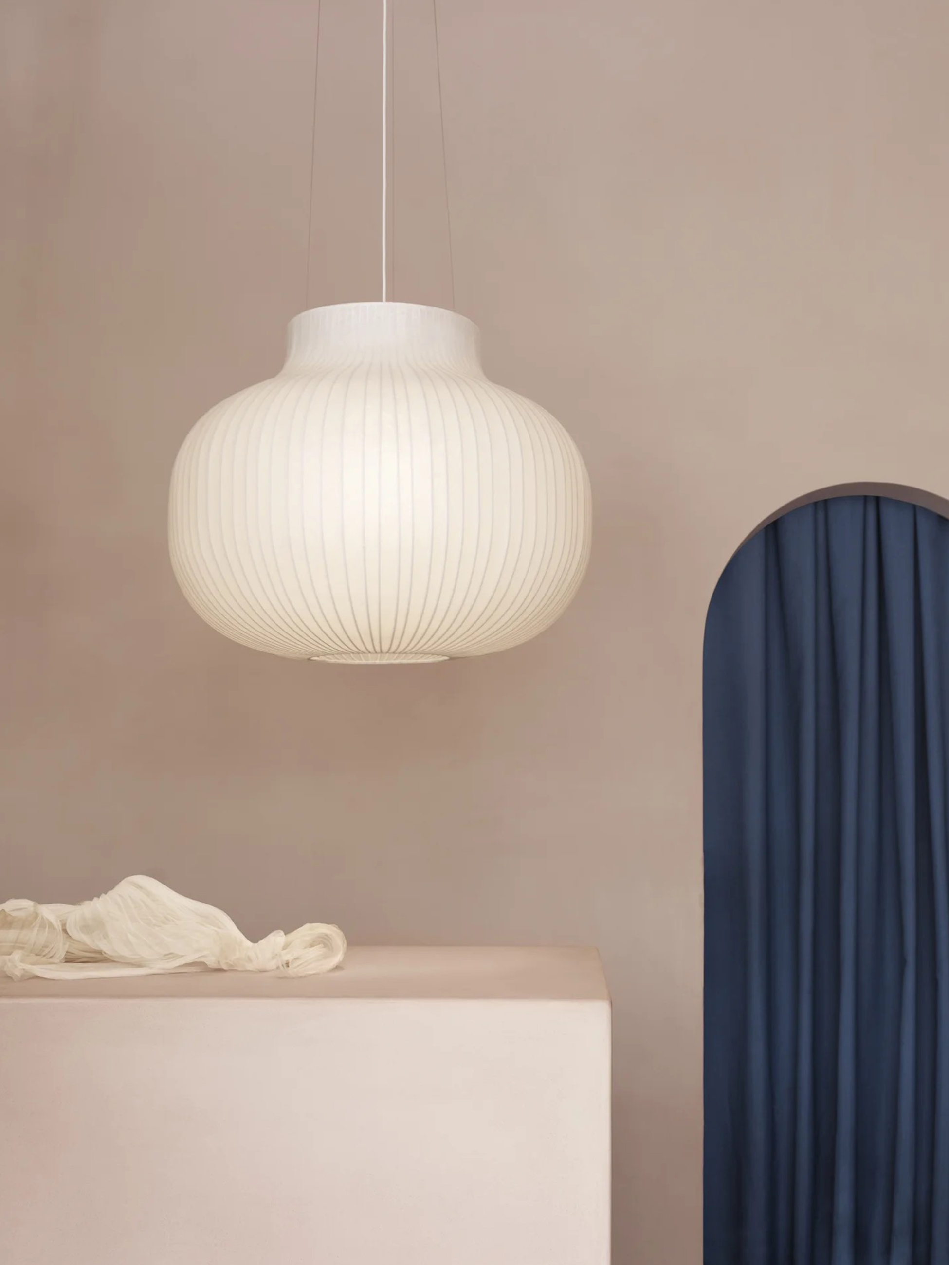Serica Trio Silk Pendant Collection