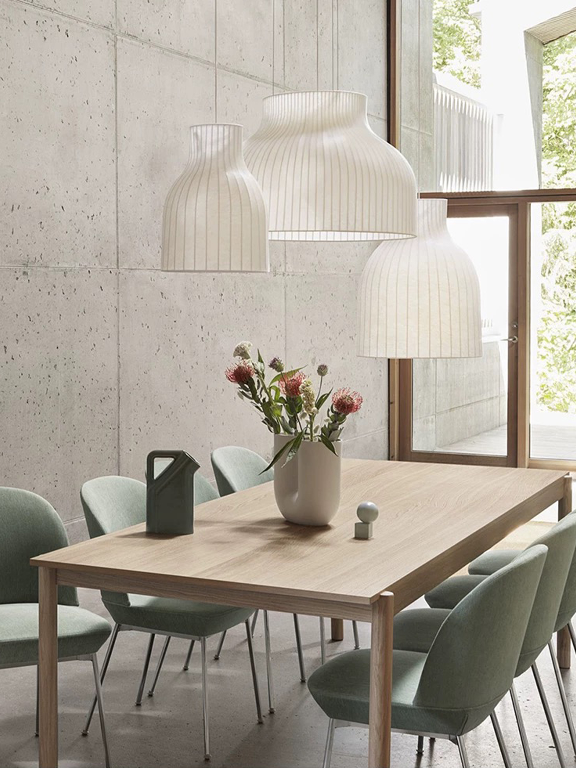 Serica Trio Silk Pendant Collection