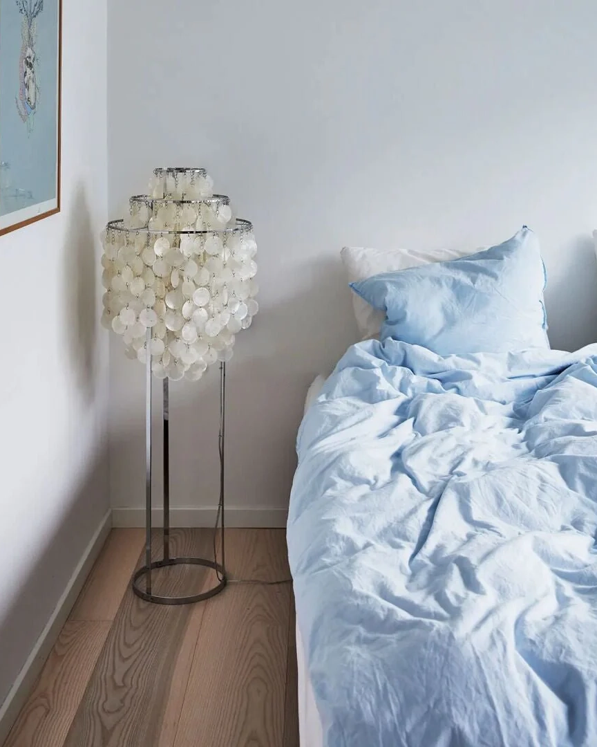 Round Shell Floor Lamp