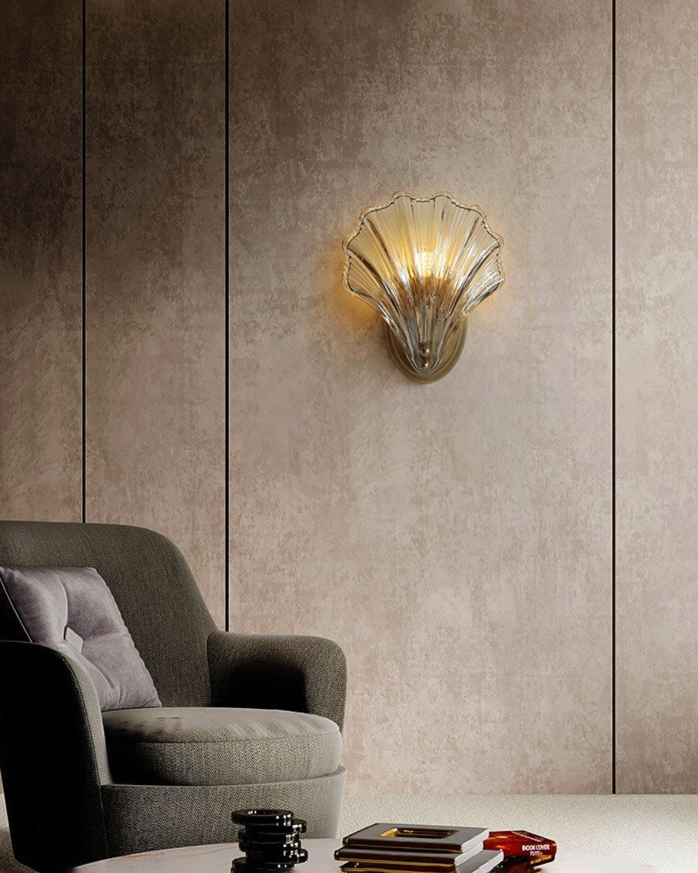Shell Wall Light
