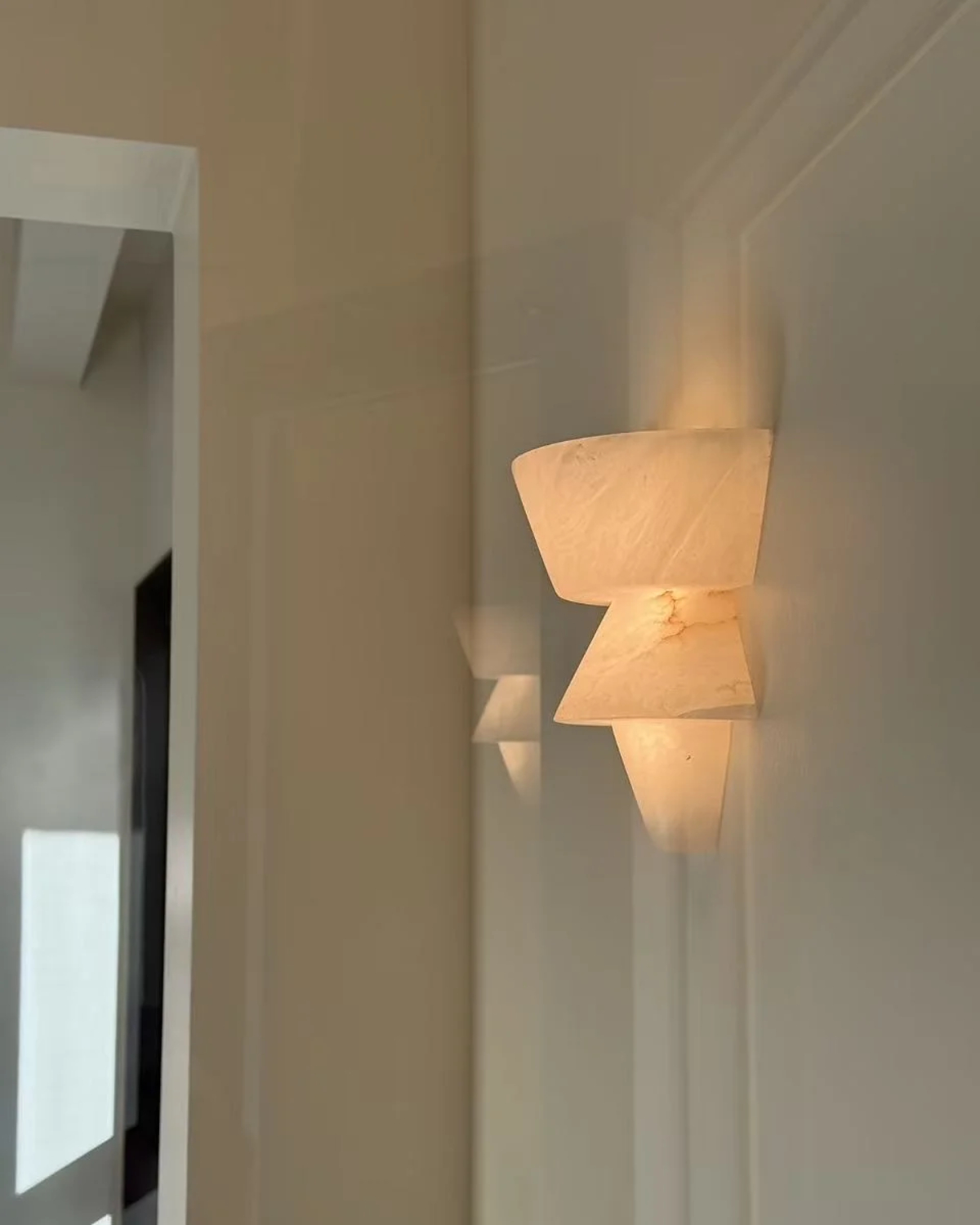 Shiro Alabaster Wall Sconce