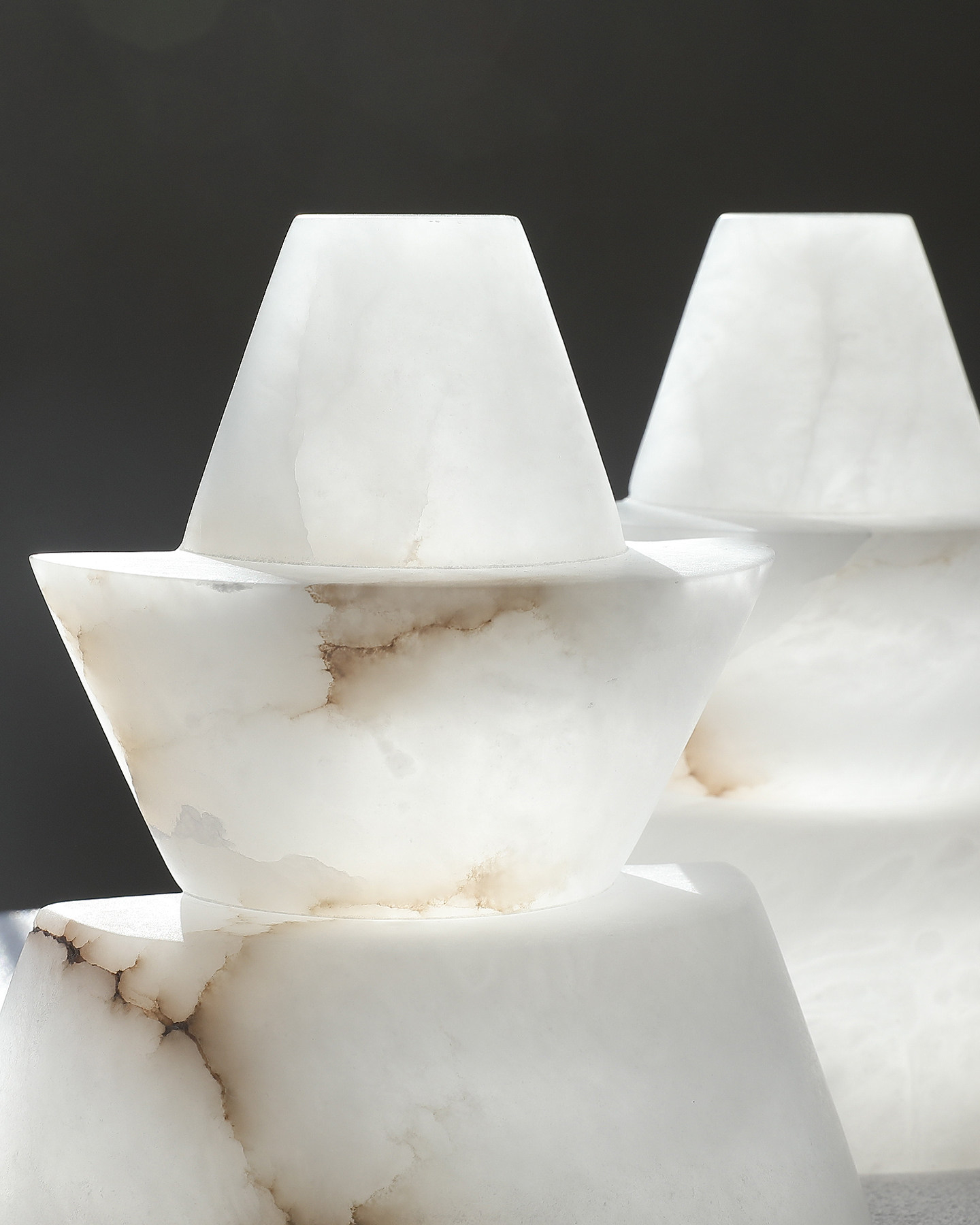 Shiro Alabaster Wall Sconce