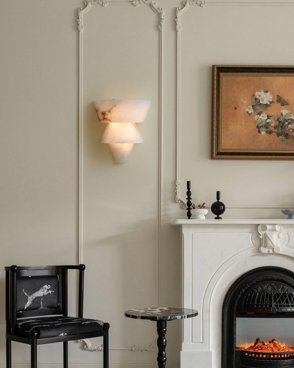 Shiro Alabaster Wall Sconce
