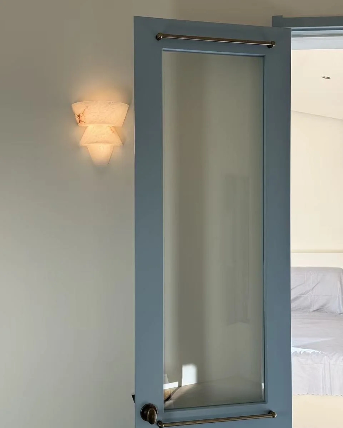 Shiro Alabaster Wall Sconce