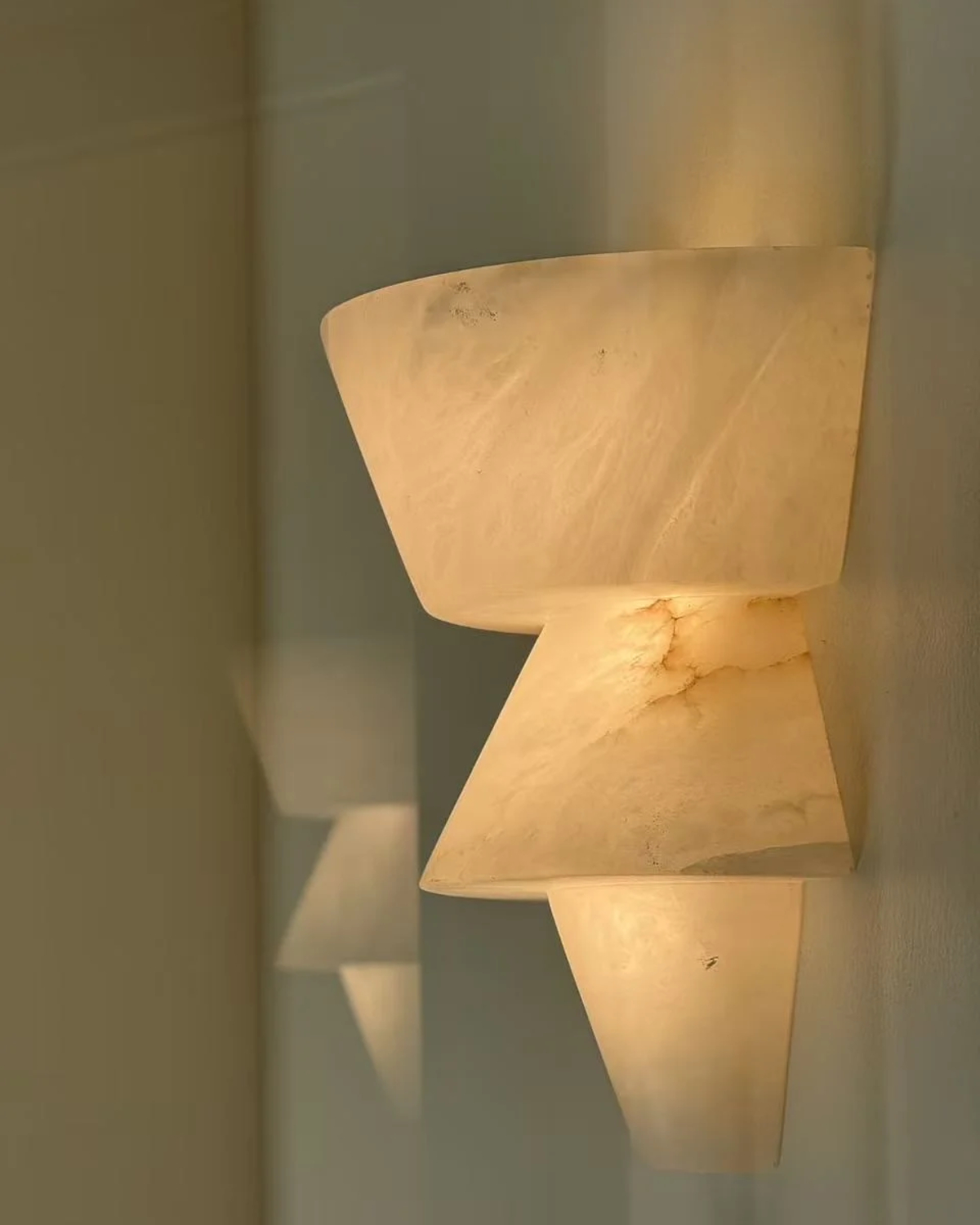 Shiro Alabaster Wall Sconce