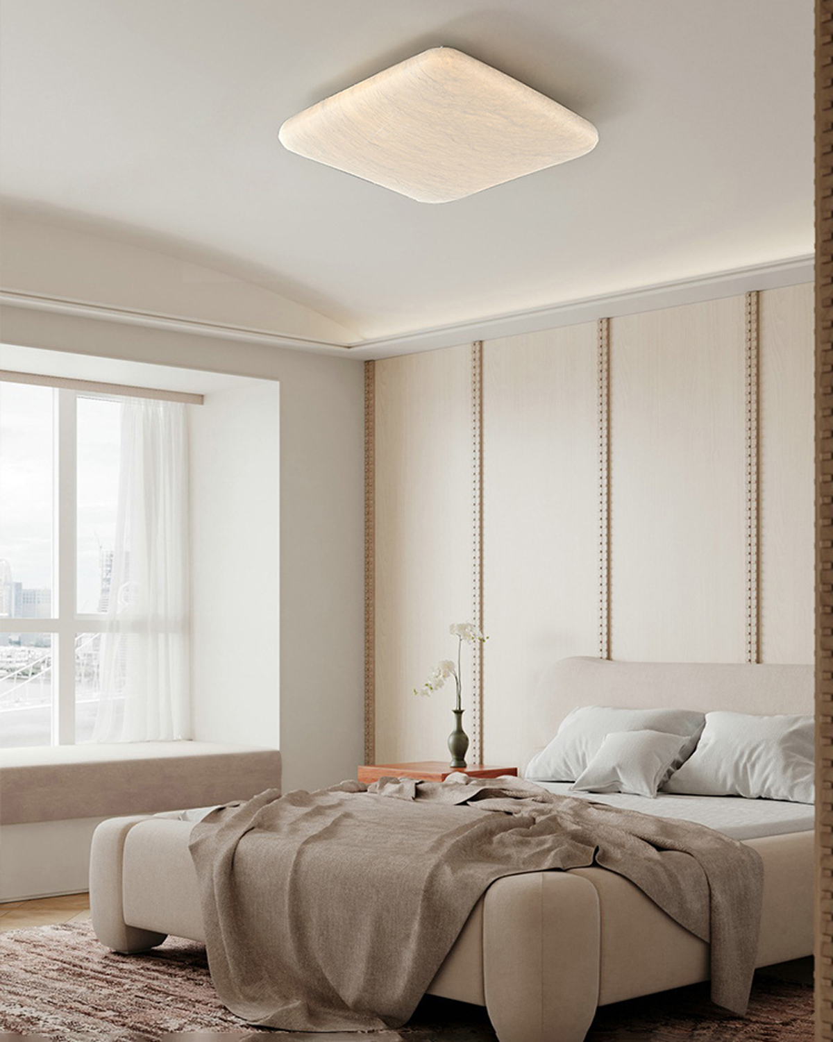 Silk Aura Ceiling Lamp