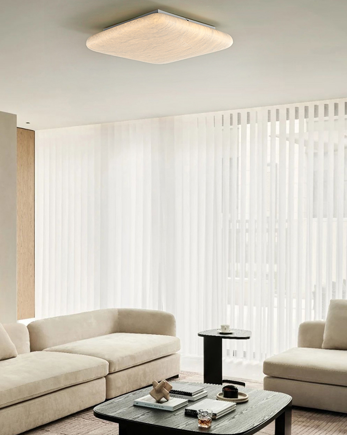 Silk Aura Ceiling Lamp