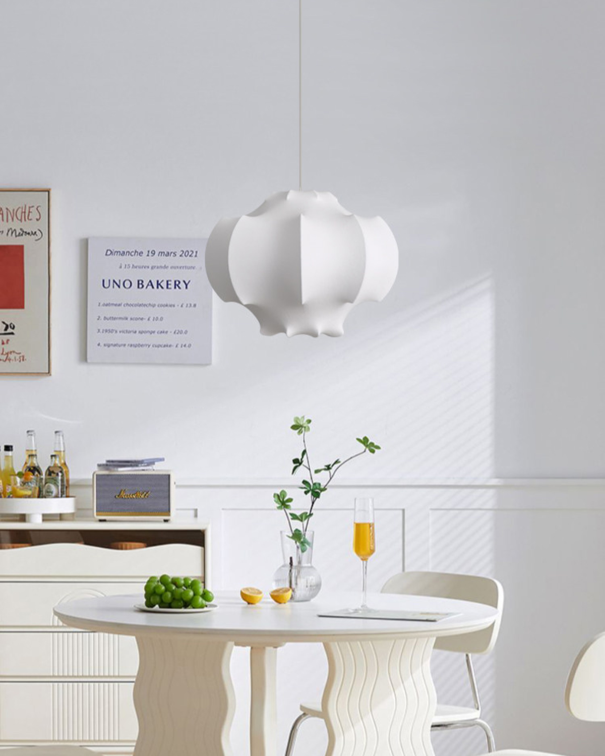 Silk Bloom Pendant Light