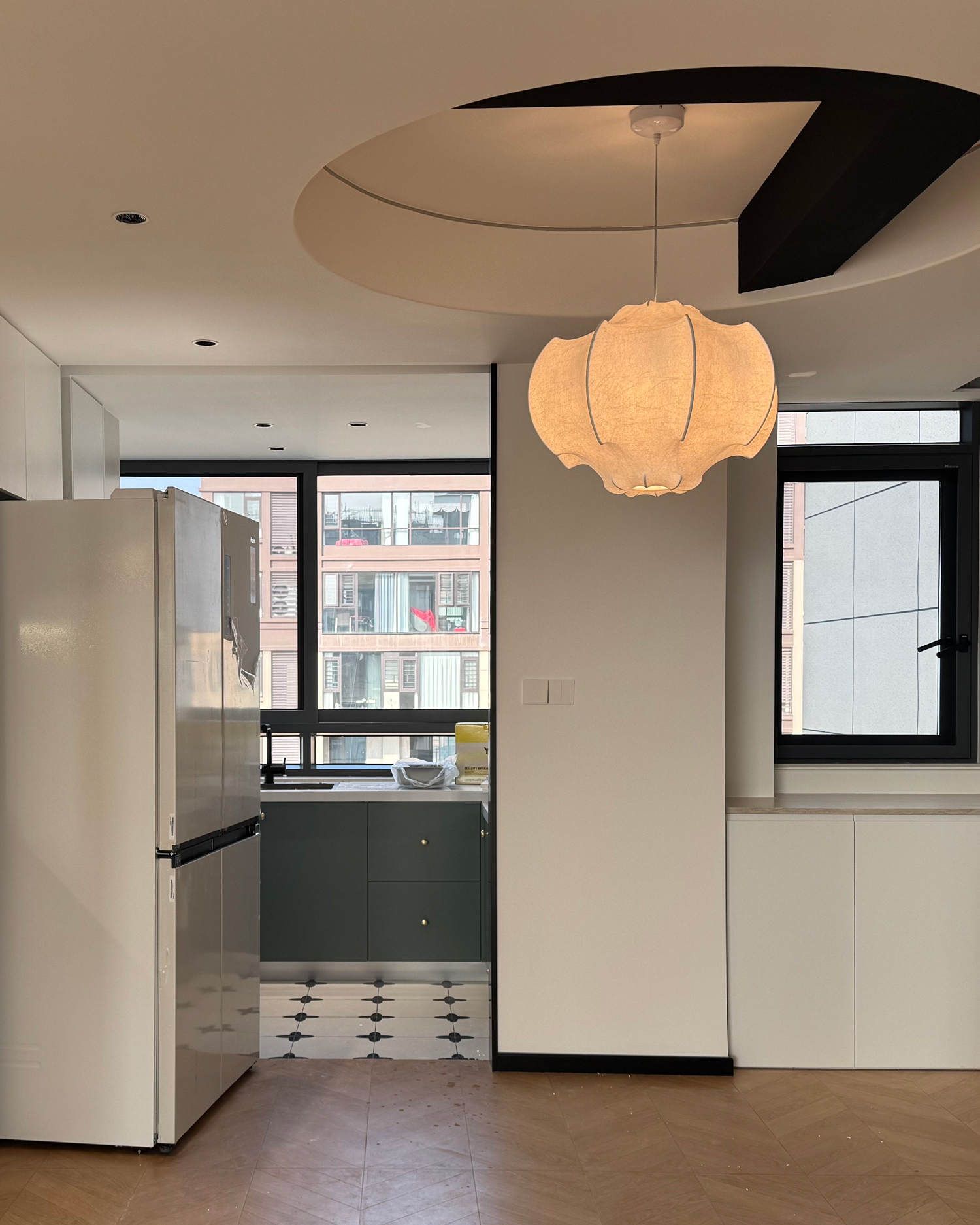 Silk Bloom Pendant Light