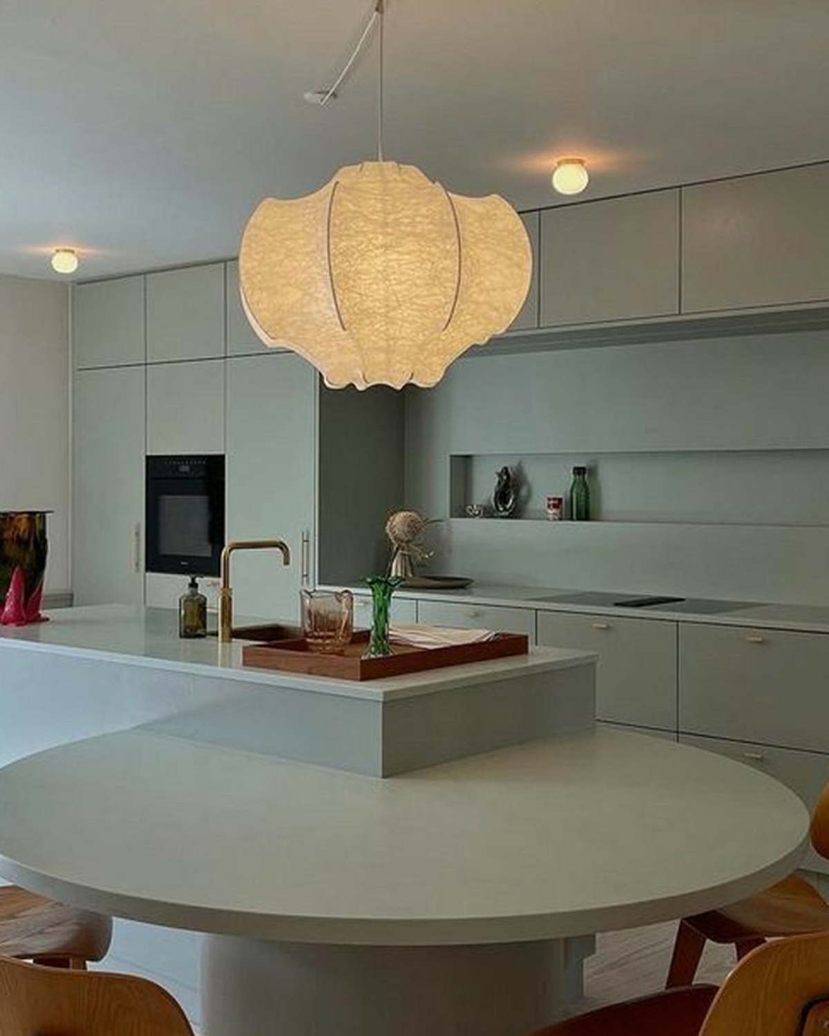 Silk Bloom Pendant Light