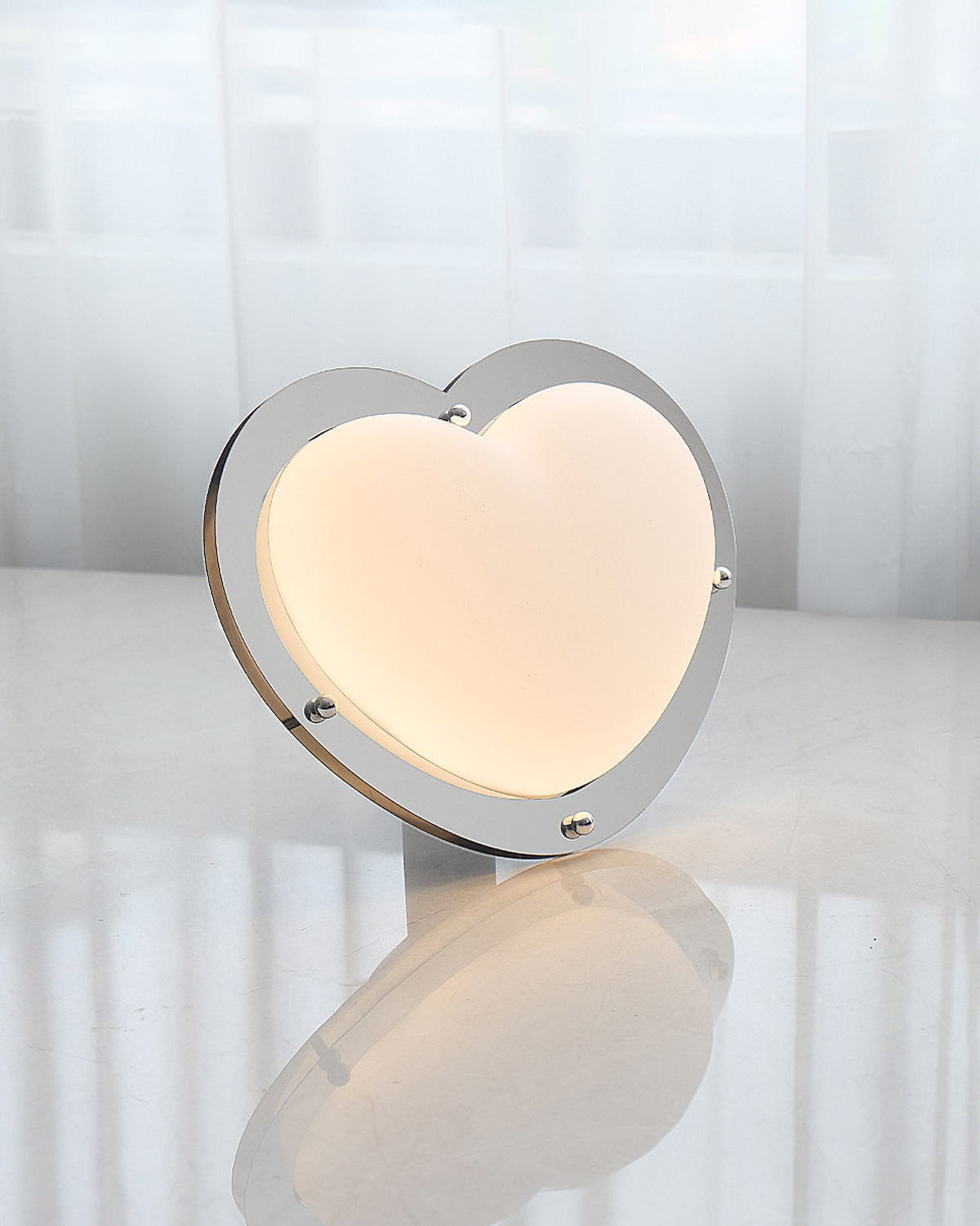 Silver Locket Ceiling Light