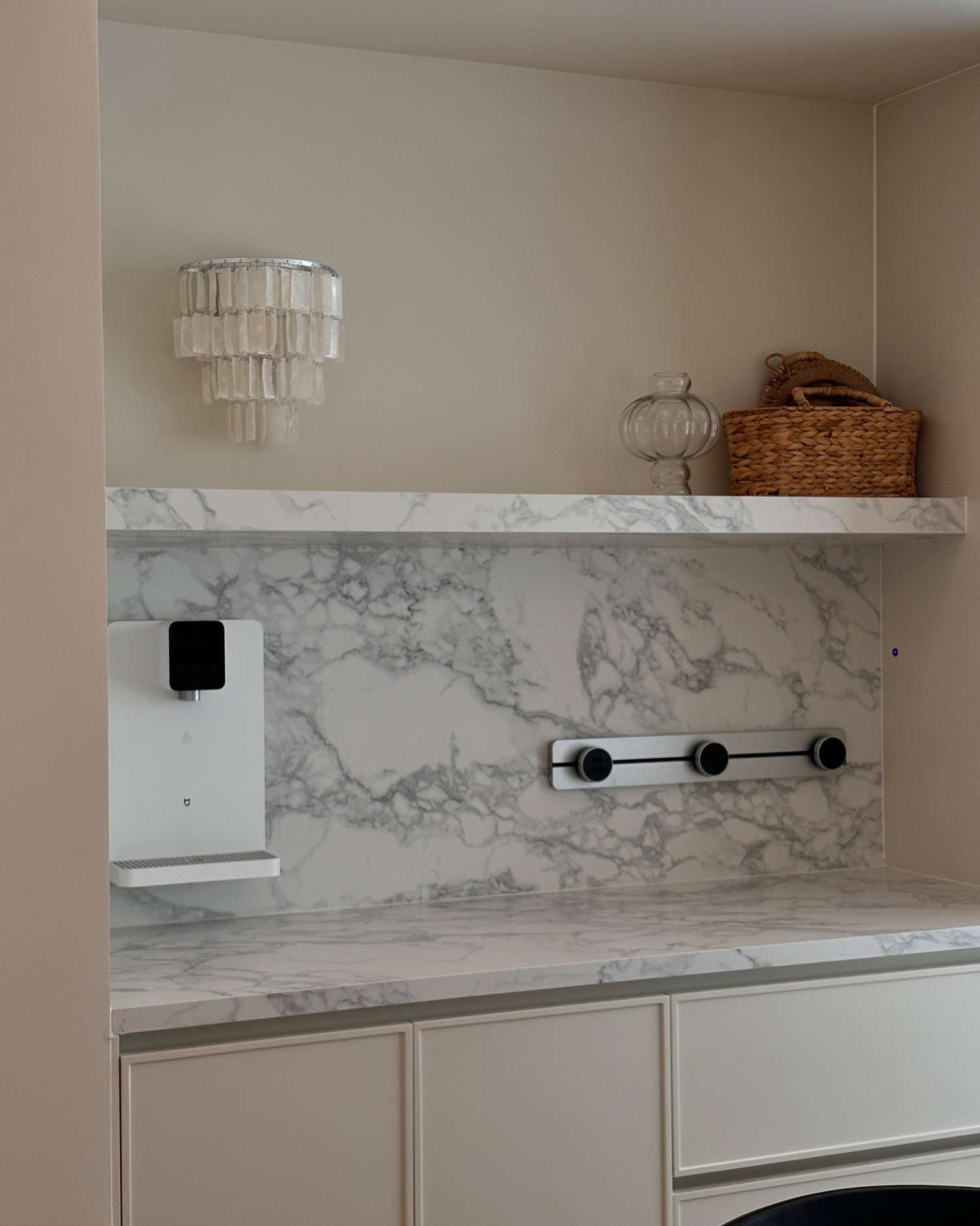 Skye Shell Tiered Wall Lamp