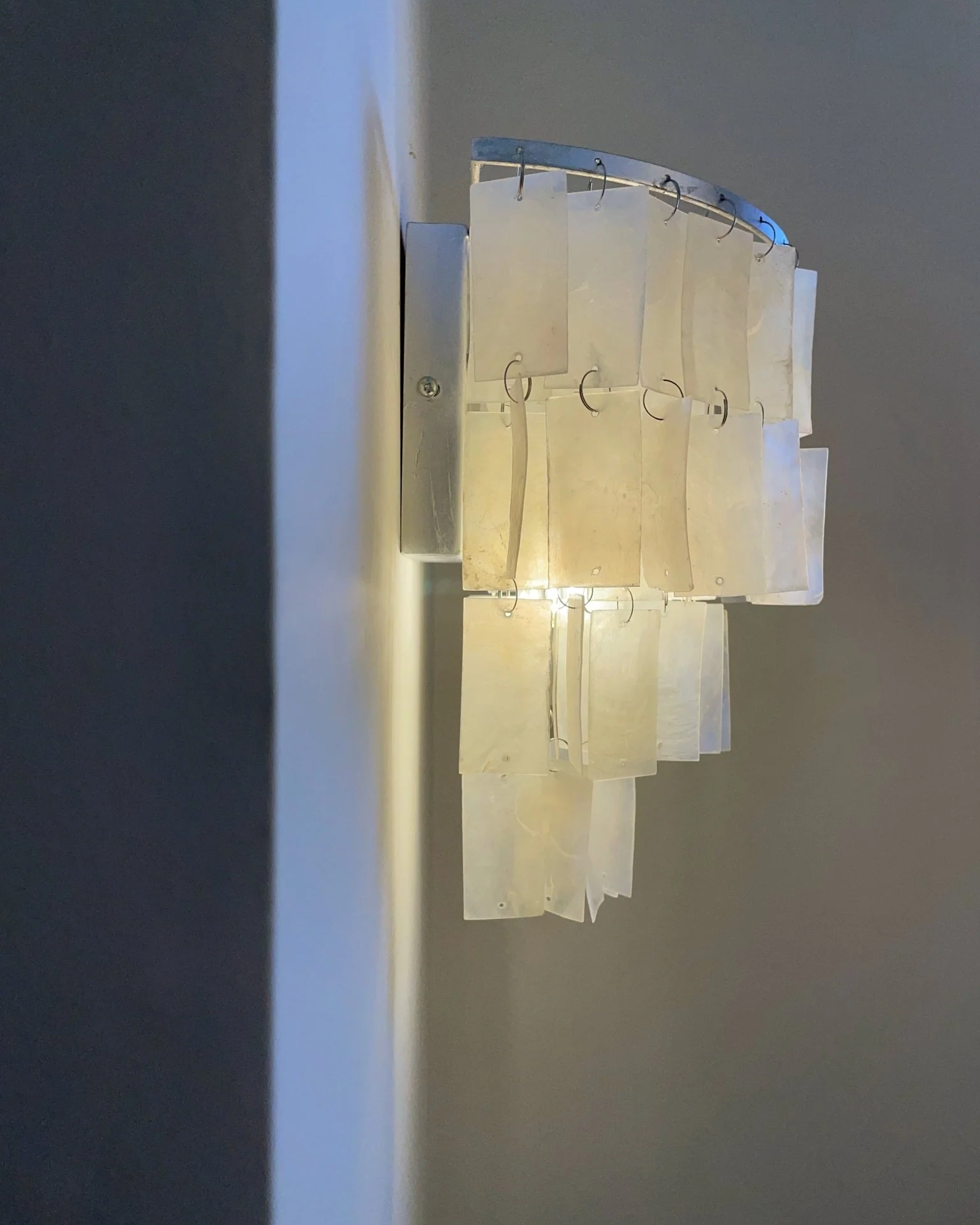 Skye Shell Tiered Wall Lamp