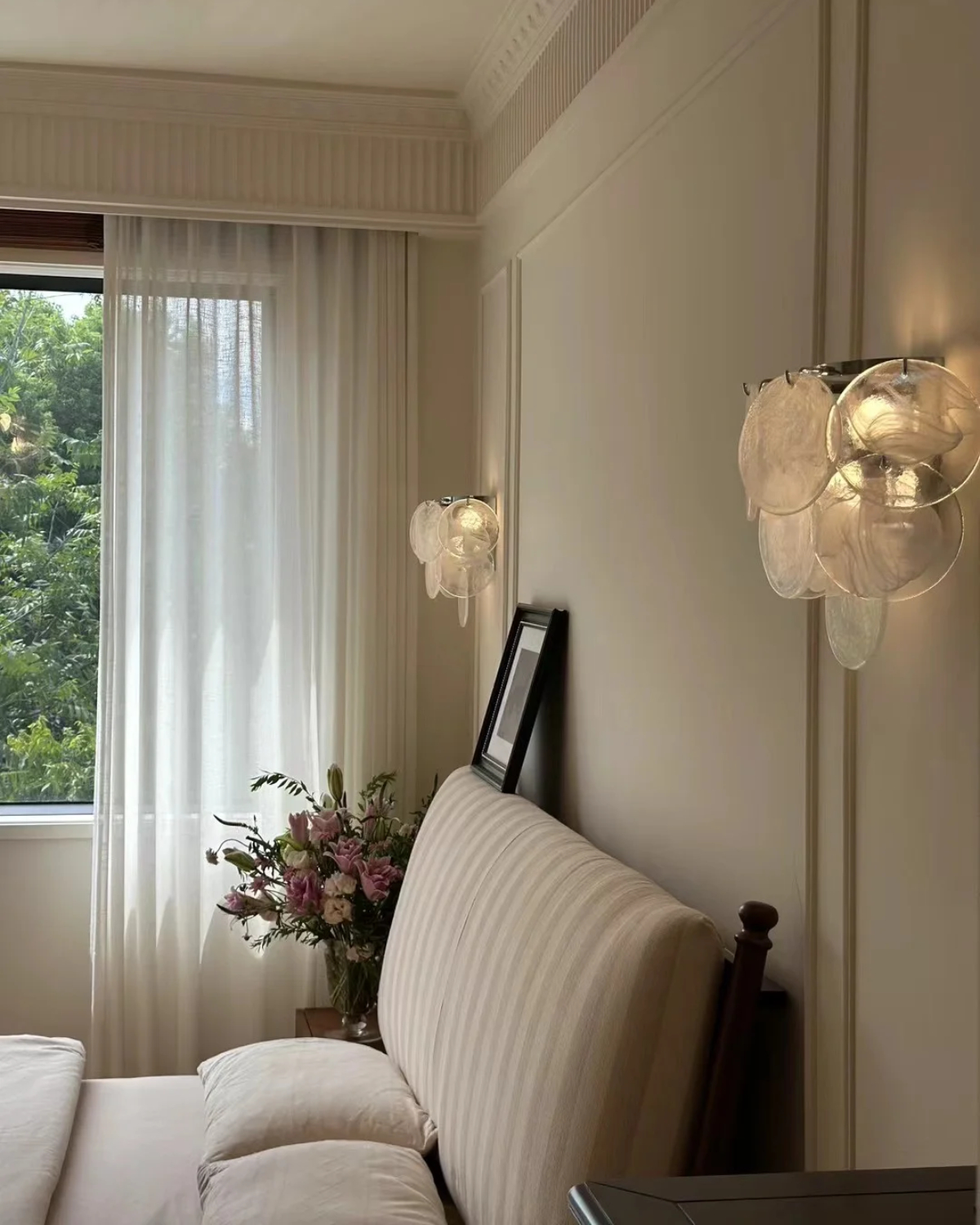 Soffio Glass Wall Sconce