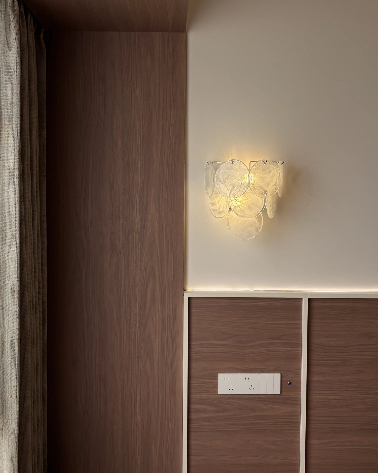 Soffio Glass Wall Sconce