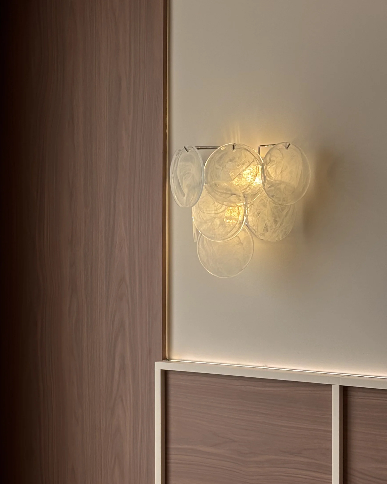 Soffio Glass Wall Sconce