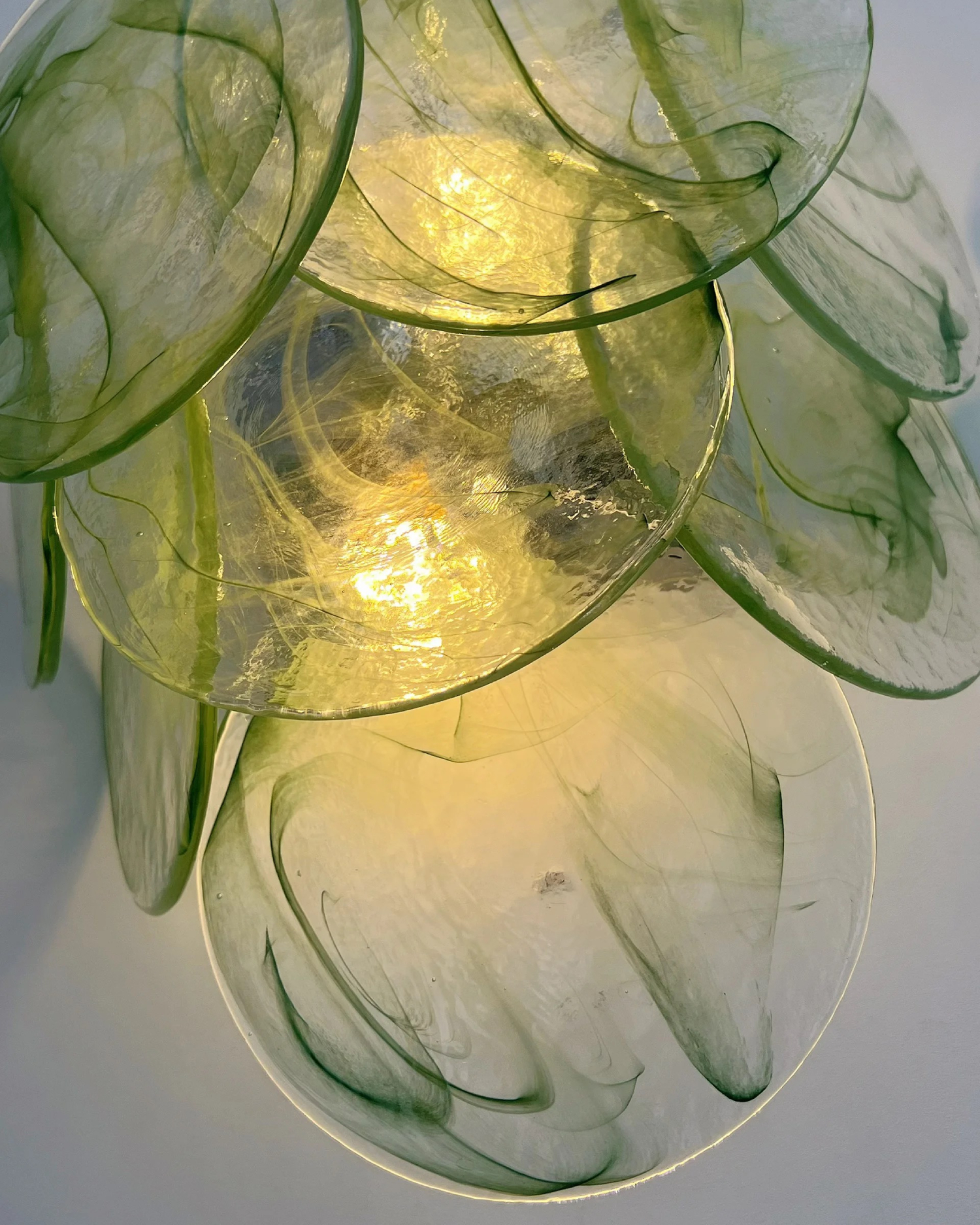 Soffio Glass Wall Sconce