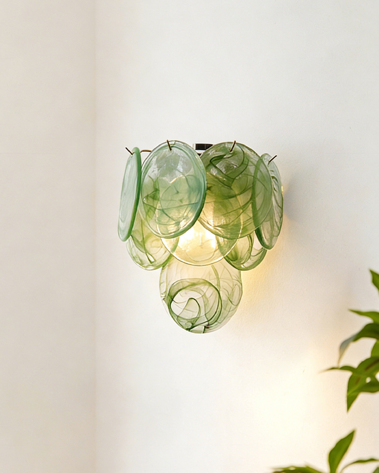 Soffio Glass Wall Sconce