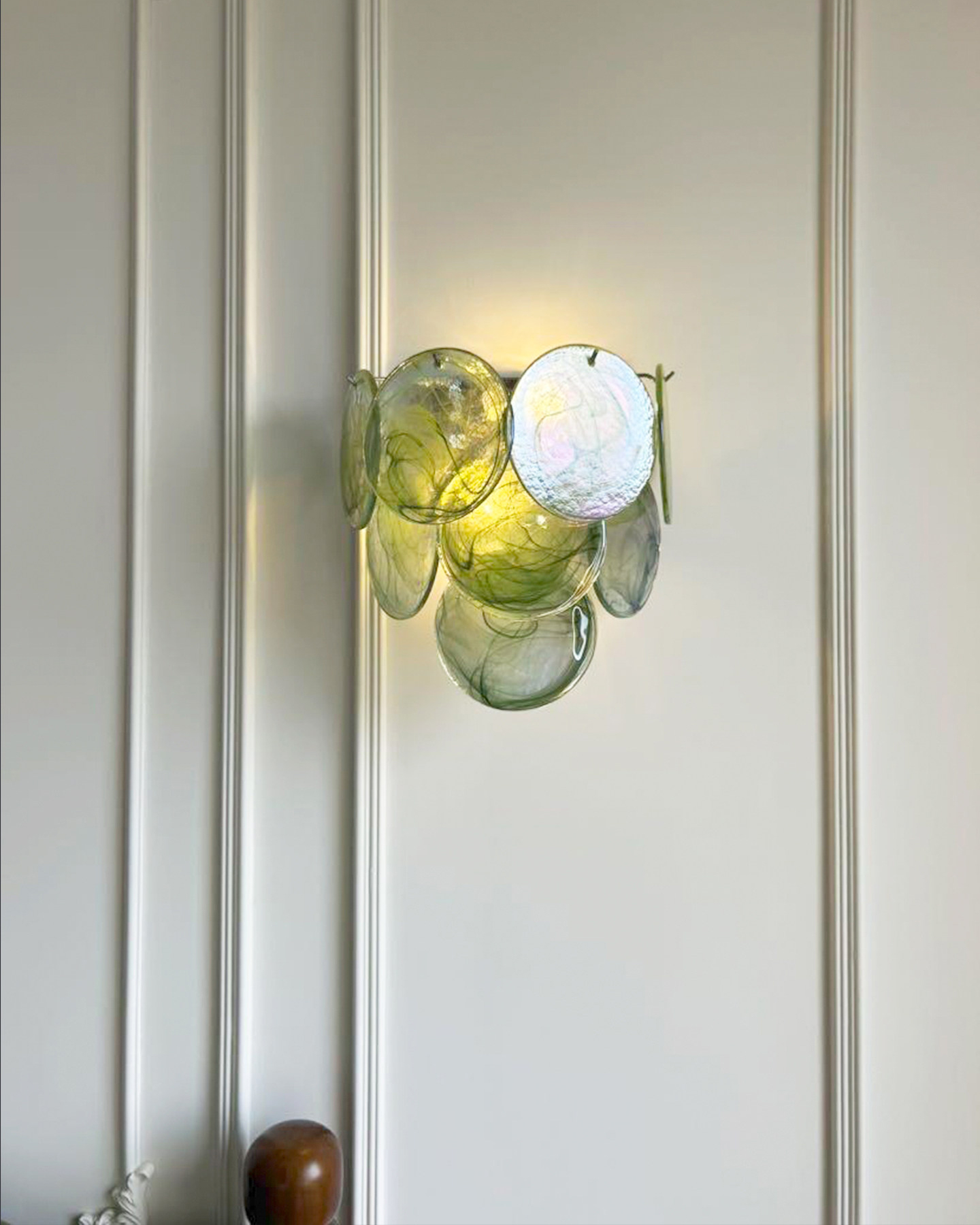 Soffio Glass Wall Sconce