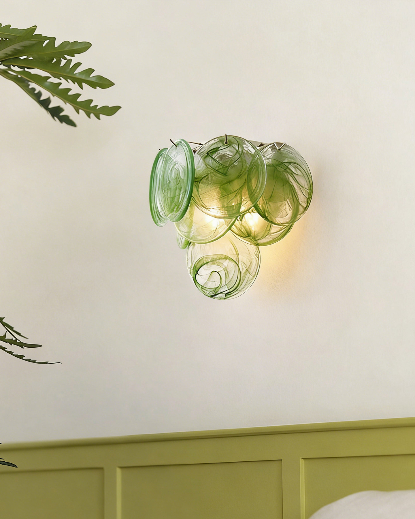 Soffio Glass Wall Sconce
