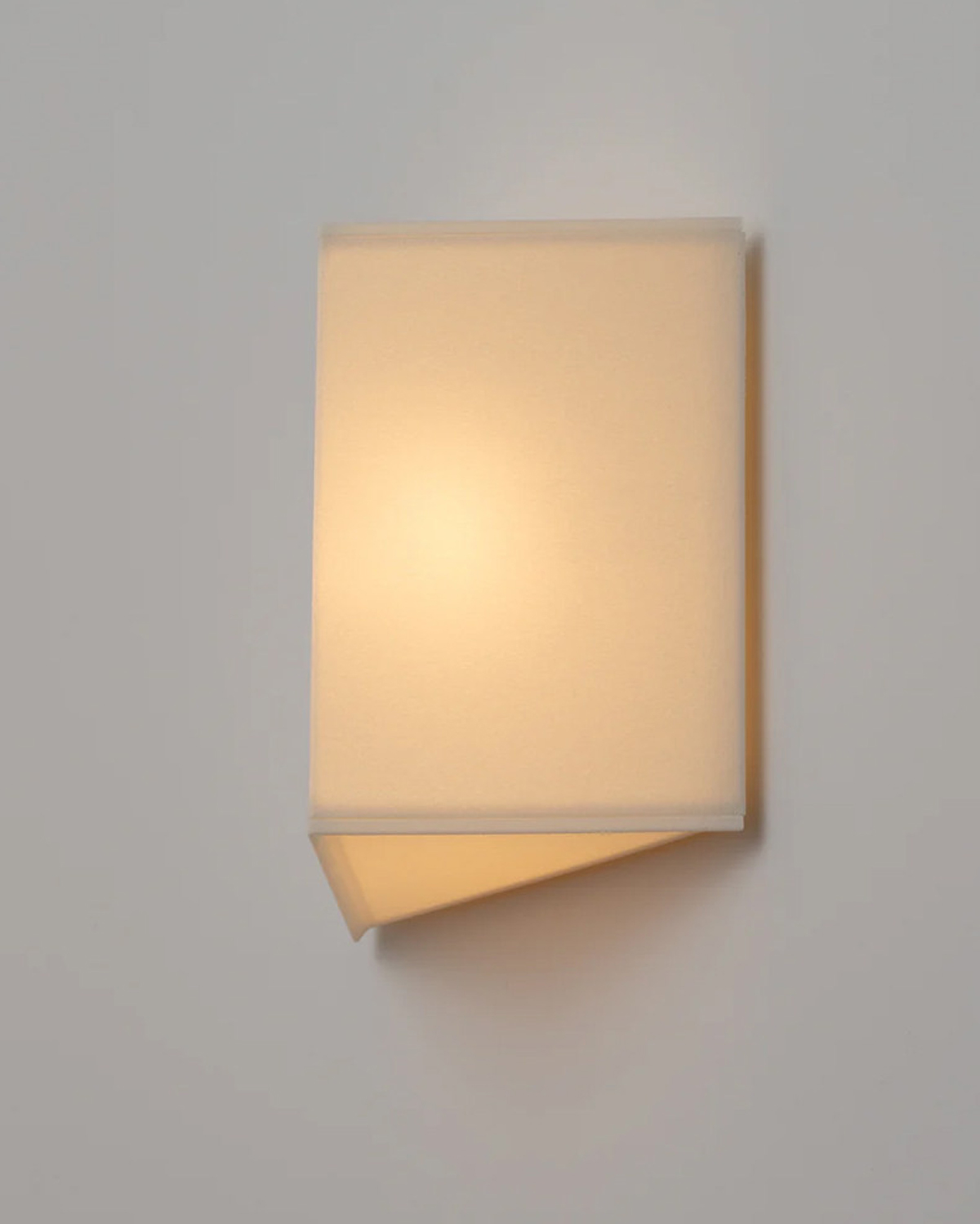 Soft Fold Fabric Wall Sconce