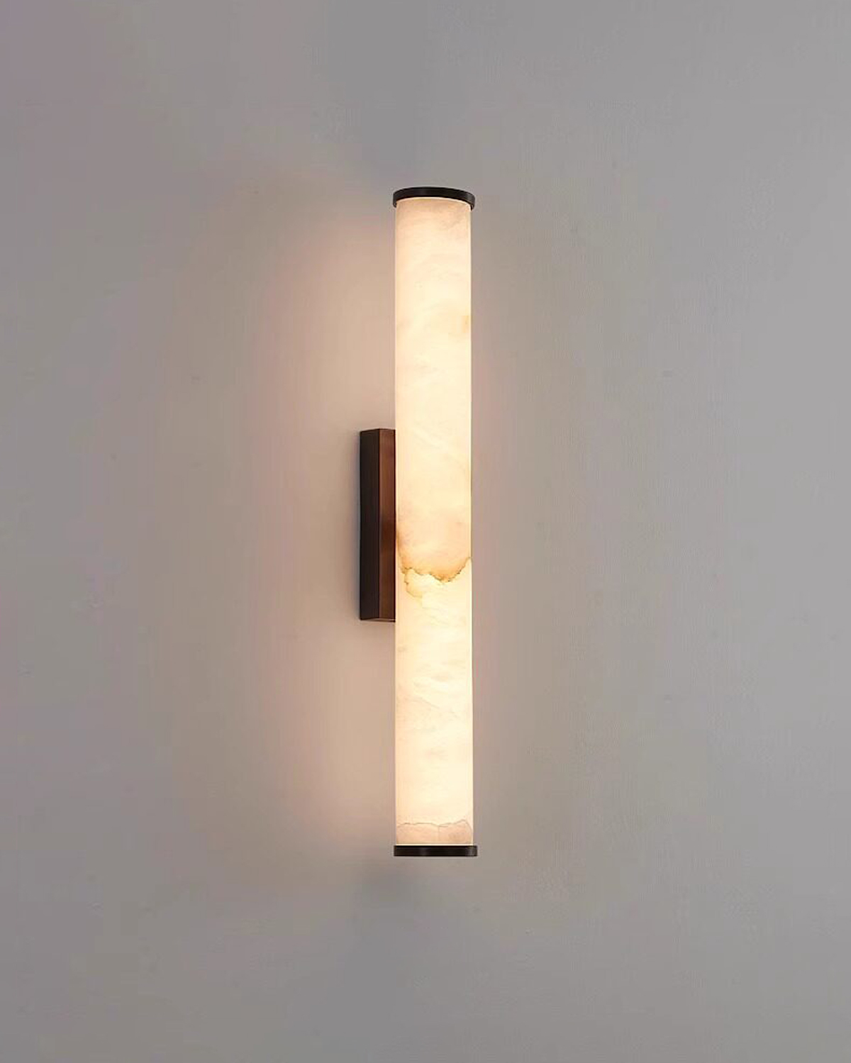 Soft Glow Alabaster Wall Light