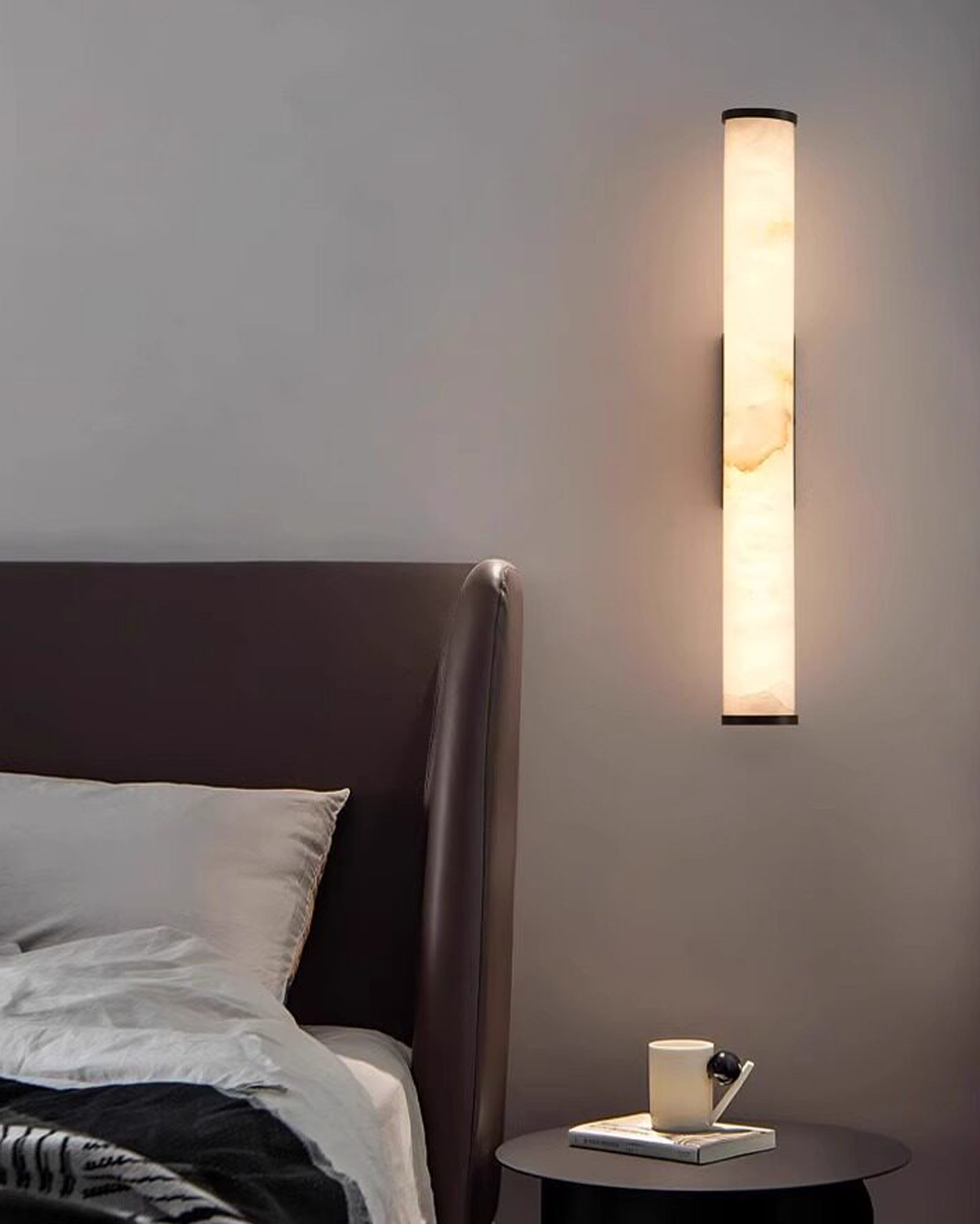 Soft Glow Alabaster Wall Light